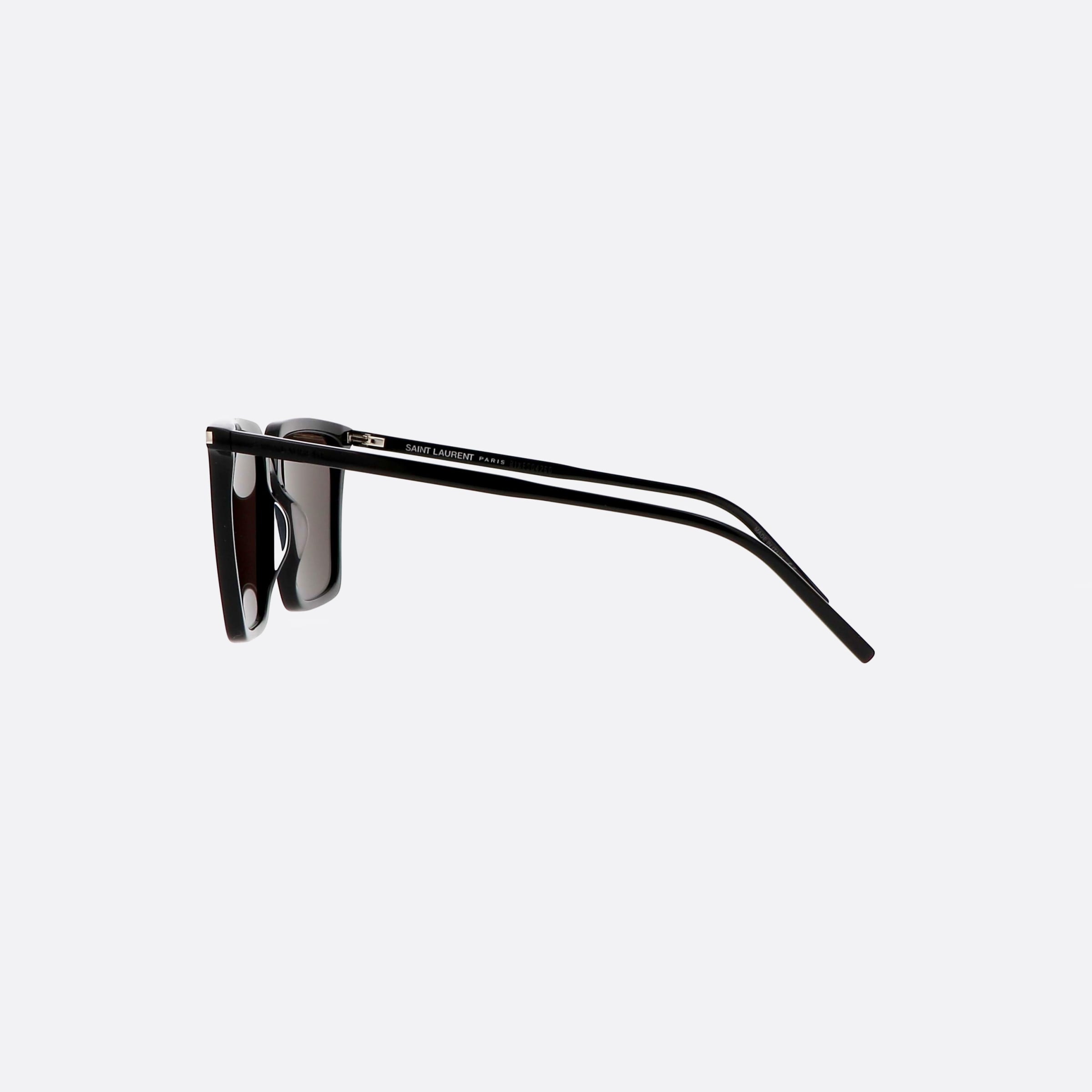 Saint 56mm Laurent Black Butterfly Woman Sunglasses - Detail View