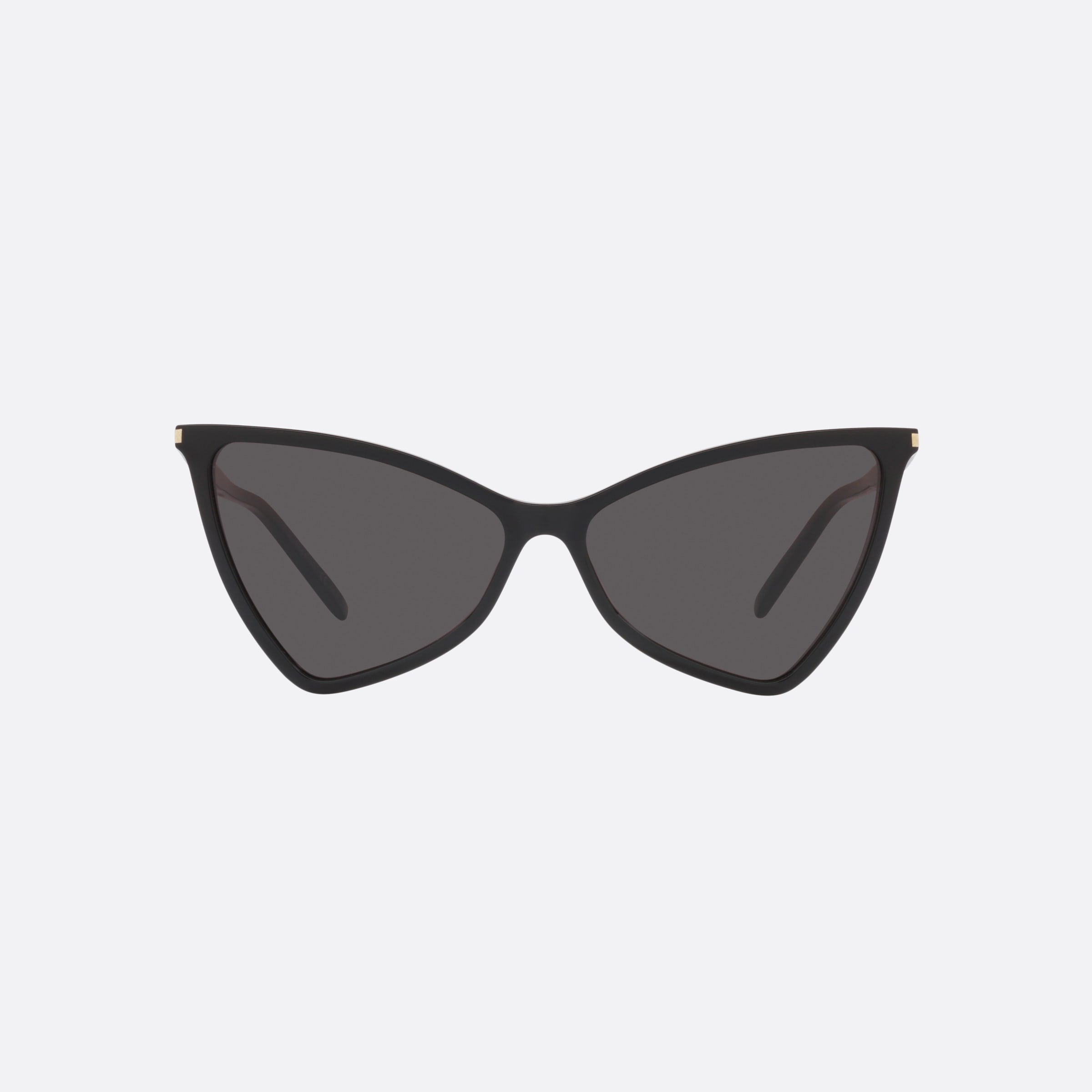 Saint 58mm Laurent Black Rectangle Woman Sunglasses - Side View