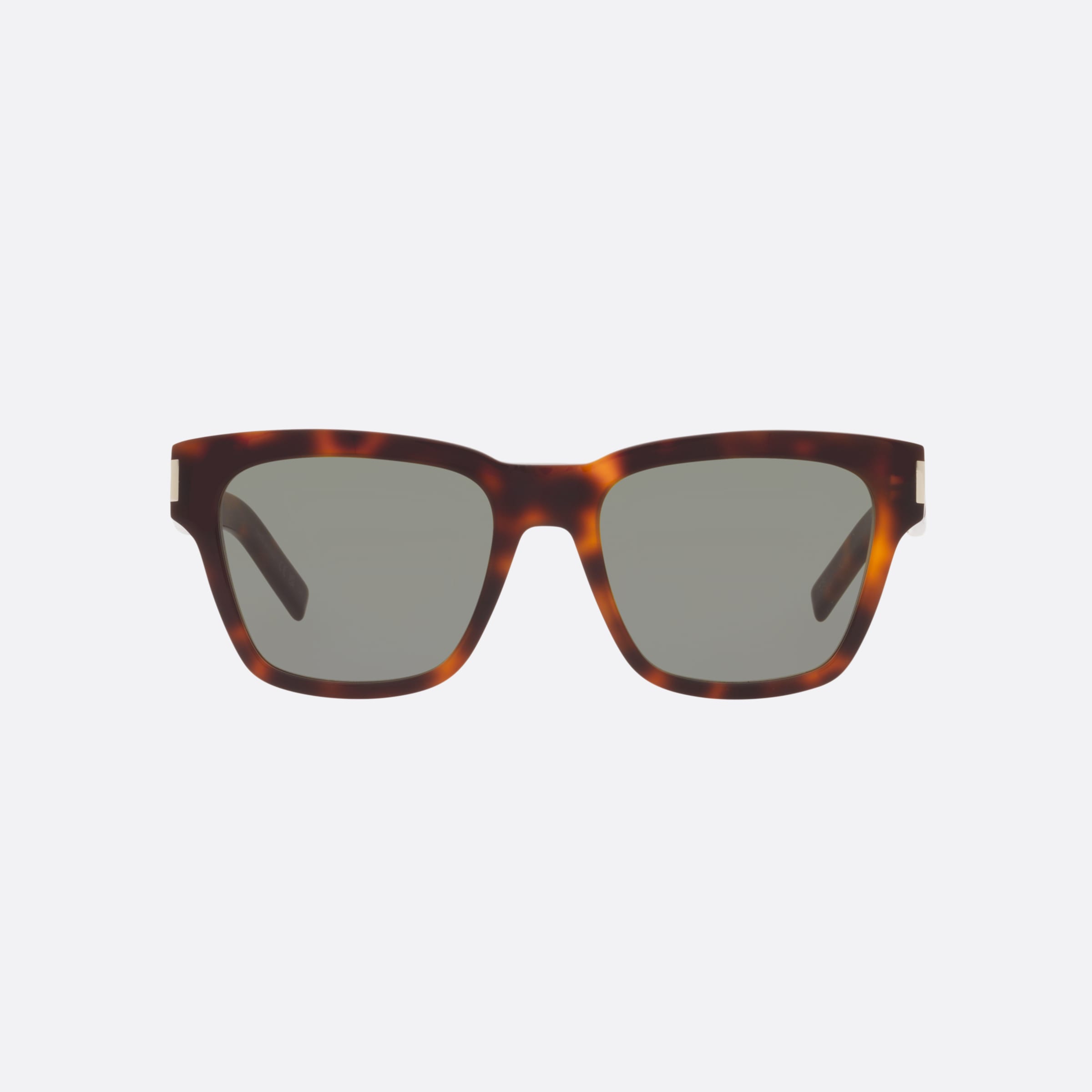 Saint 54mm Laurent Black Rectangular Unisex Sunglasses - Lifestyle Shot