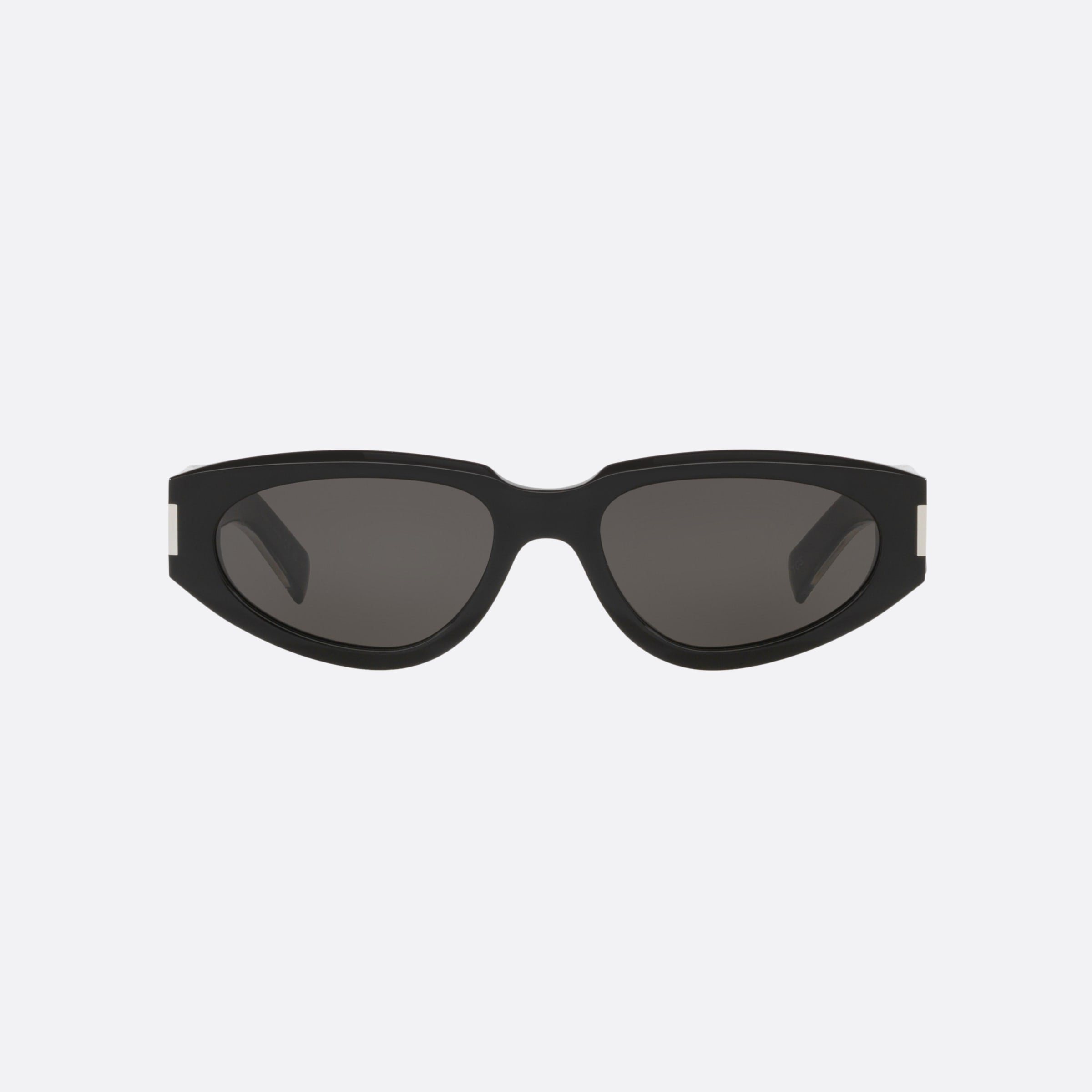Saint 56mm Laurent Black Round Woman Sunglasses - Lifestyle Shot