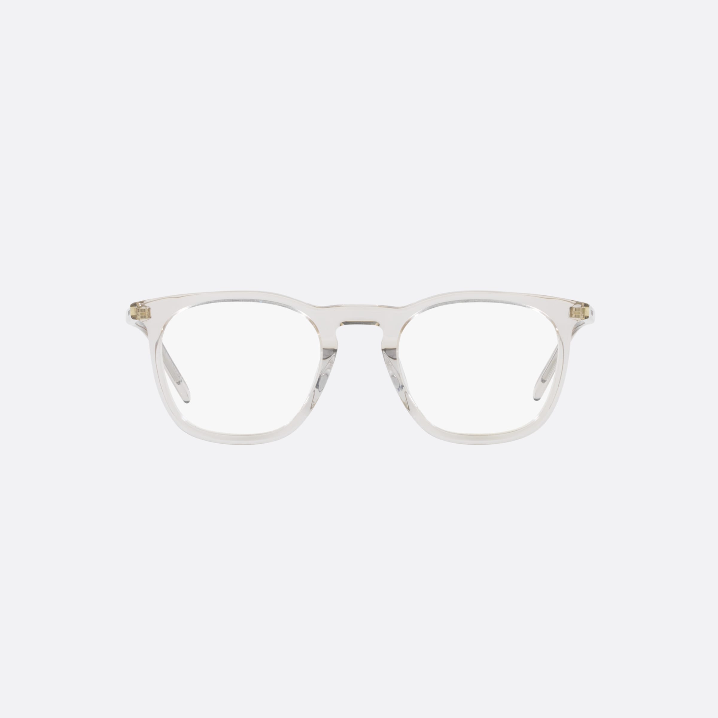 Saint 49mm Laurent Opt Brown Round Man Eyeglasses - Lifestyle Shot