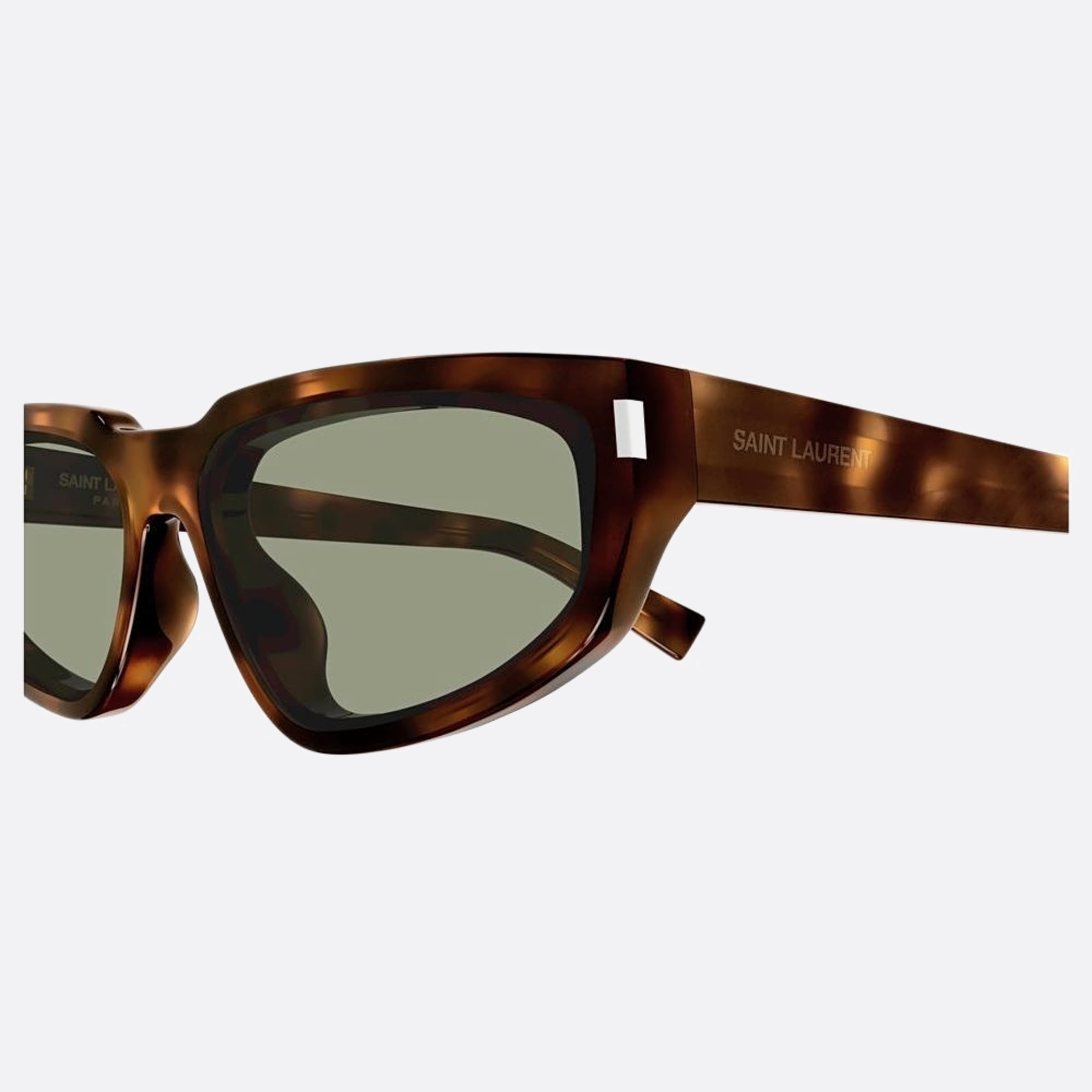 Saint 61mm Laurent Nova Havana Cat Eye Woman Sunglasses - Detail View