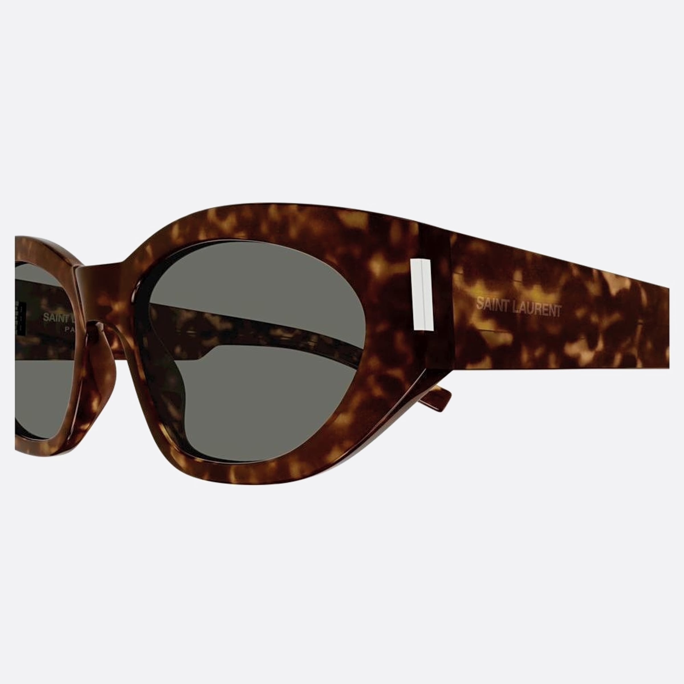 Saint 55mm Laurent Havana Cat Eye Woman Sunglasses - Detail View