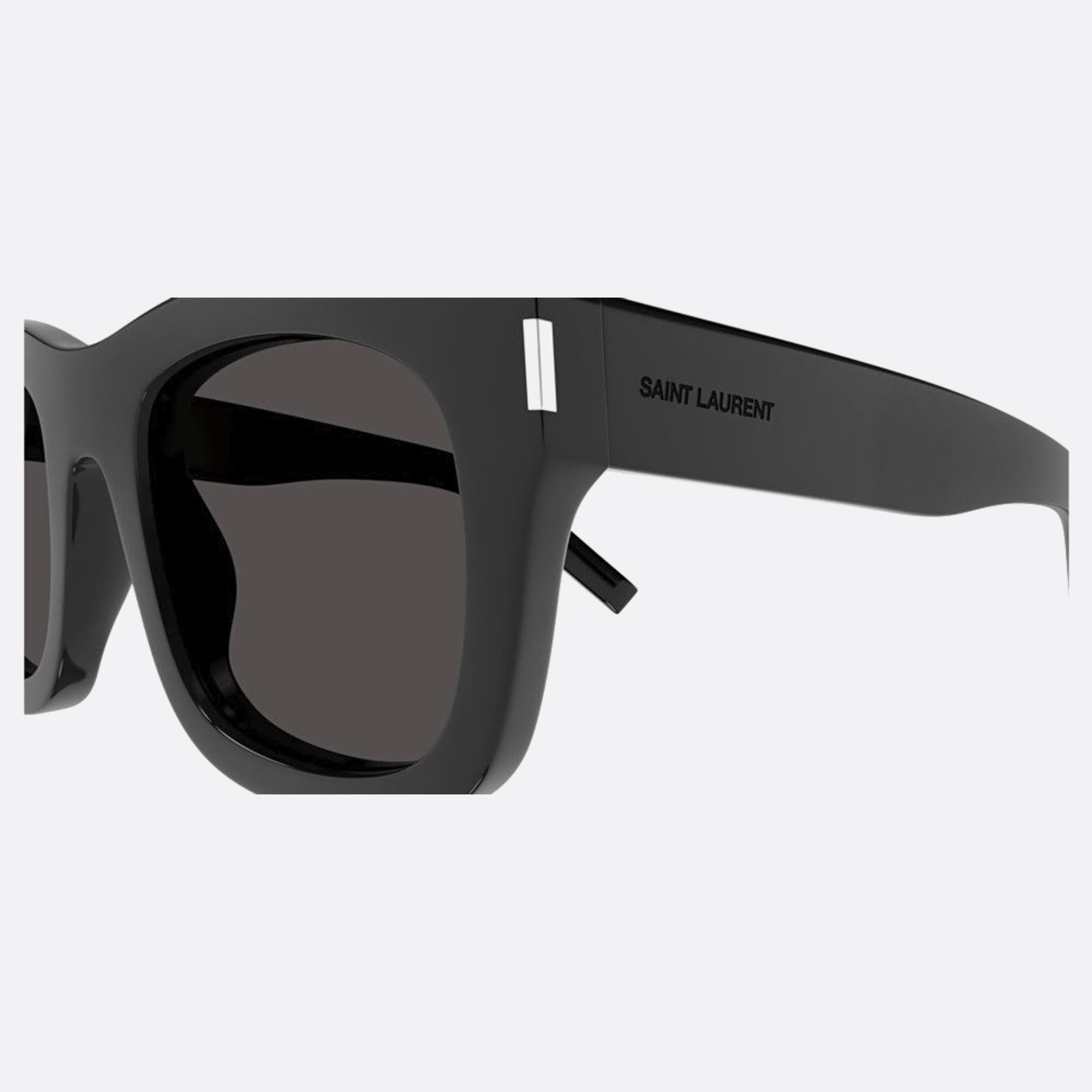 Saint 55mm Laurent Monceau Black Squared Woman Sunglasses - Detail View