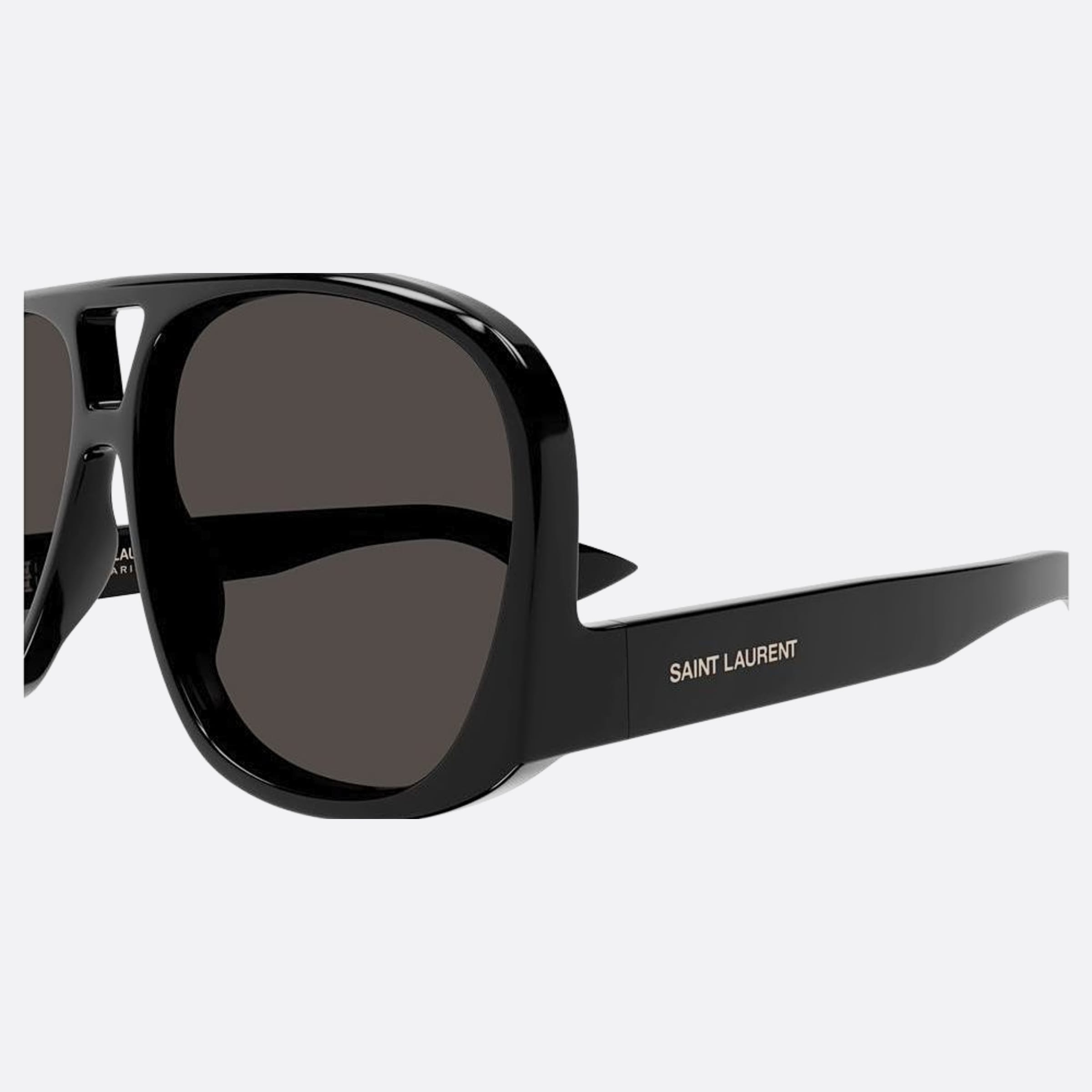 Saint 59mm Laurent Solace Black Pilot Woman Sunglasses - Lifestyle Shot