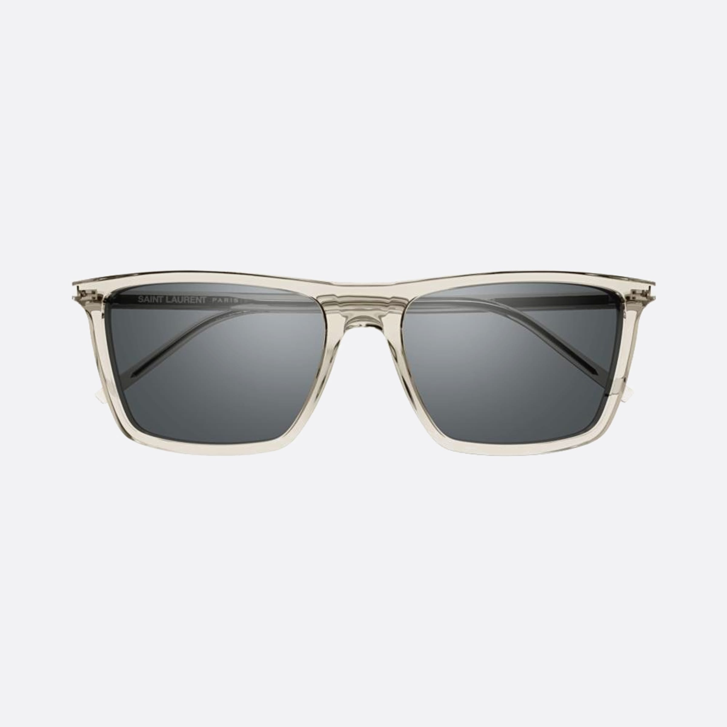 Saint 56mm Laurent Bes Brown Squared Man Sunglasses - Main View