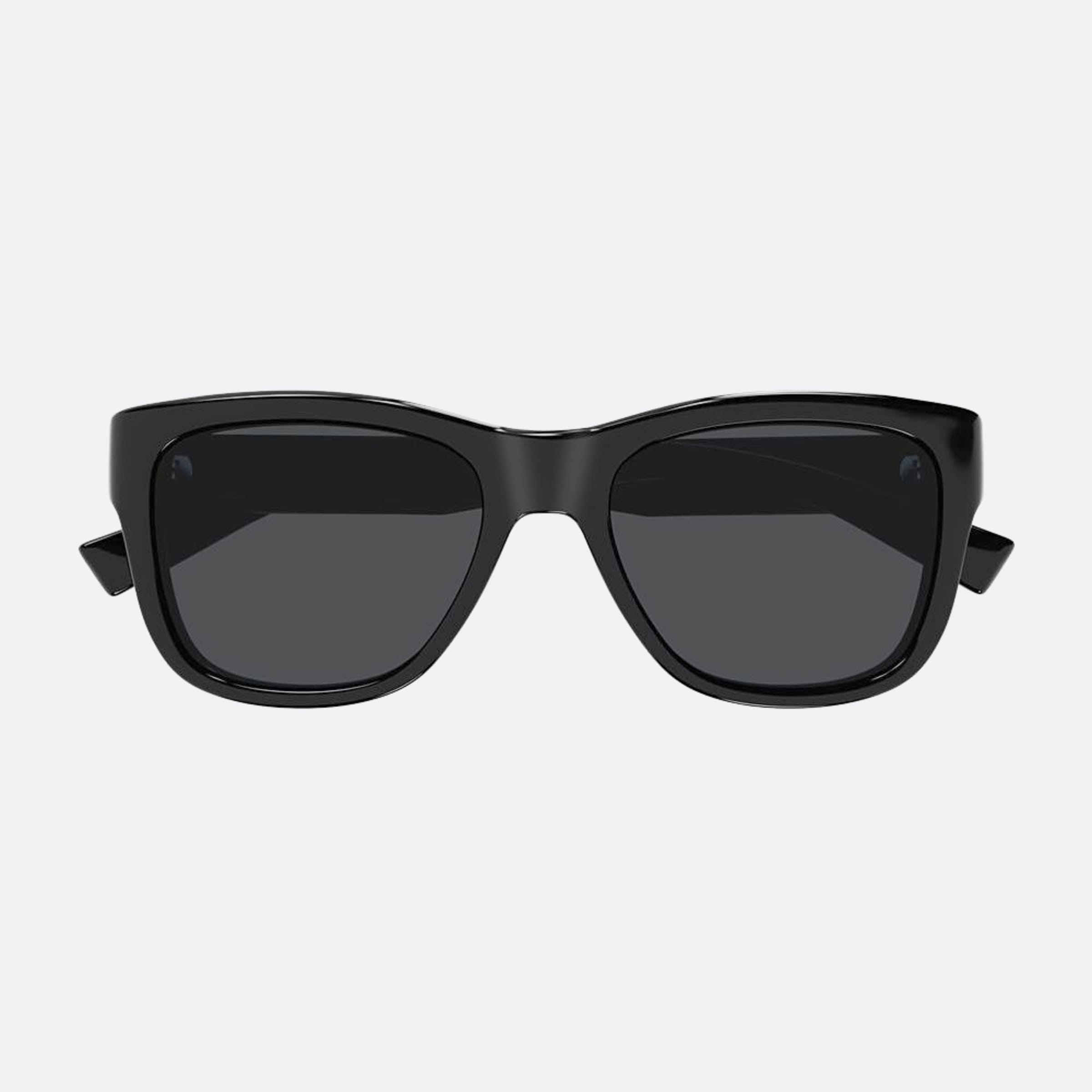 Saint 54mm Laurent Black Geometric Man Sunglasses - Detail View