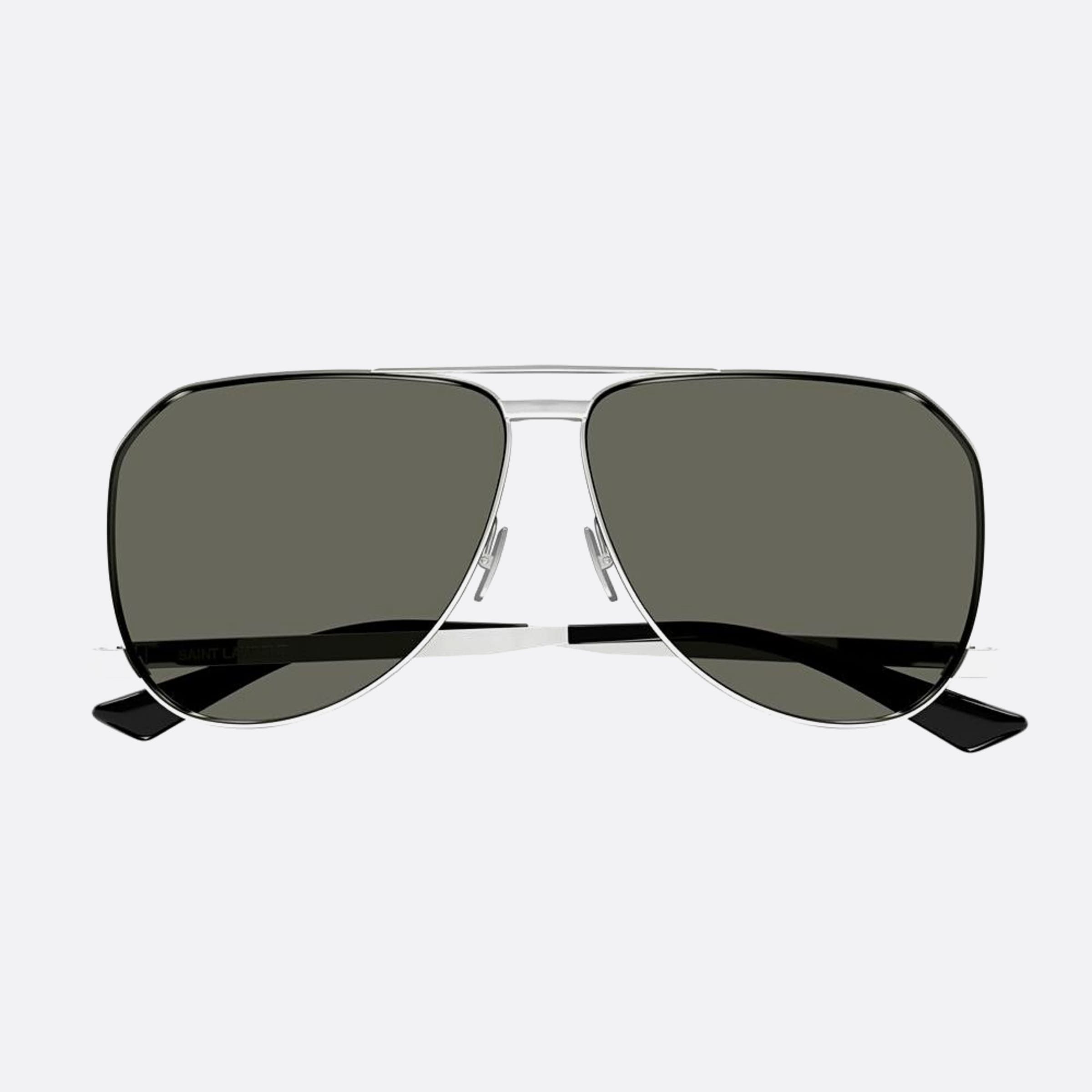 Saint 61mm Laurent Dust Sgg Black Pilot Man Sunglasses - Detail View