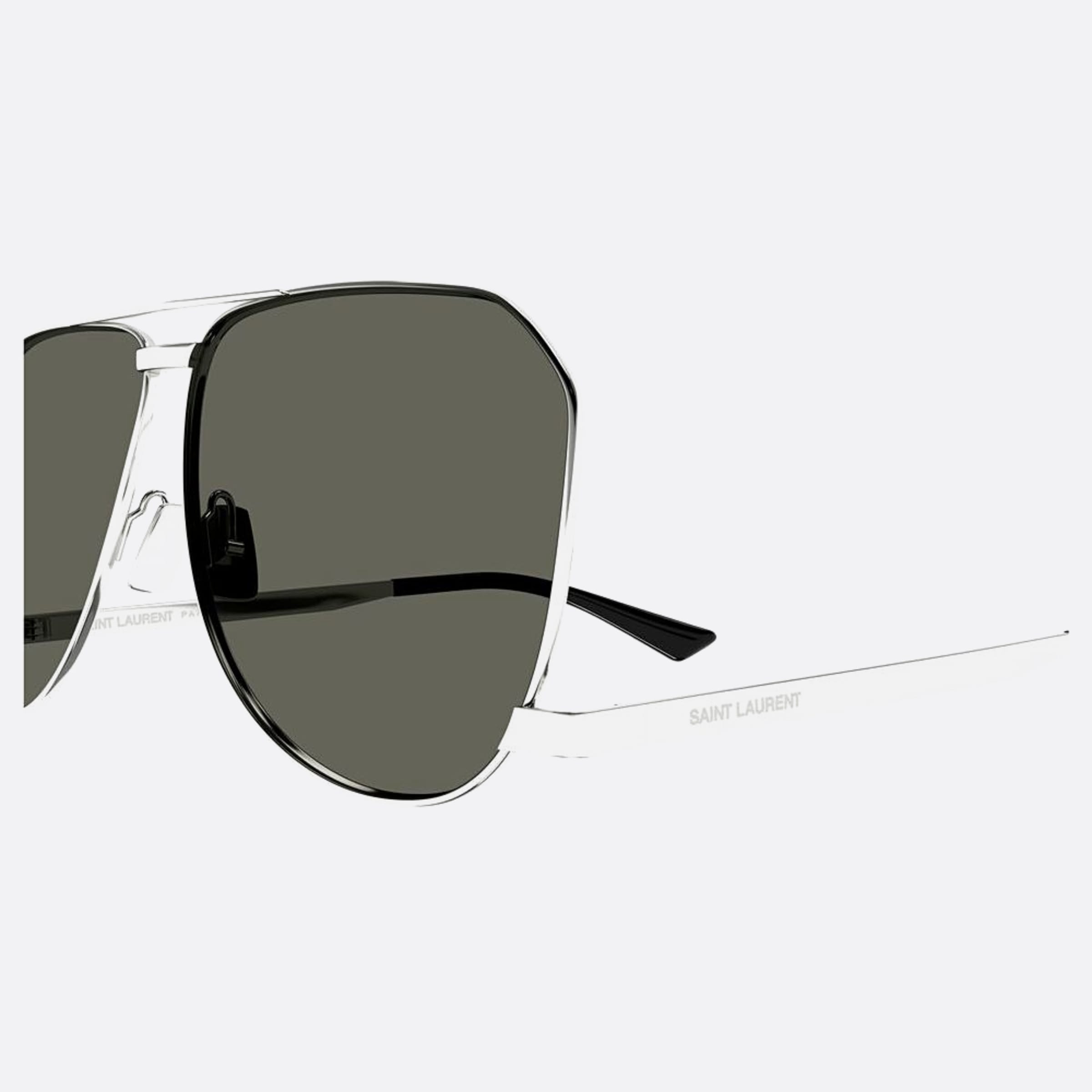 Saint 61mm Laurent Dust Sgg Black Pilot Man Sunglasses - Lifestyle Shot