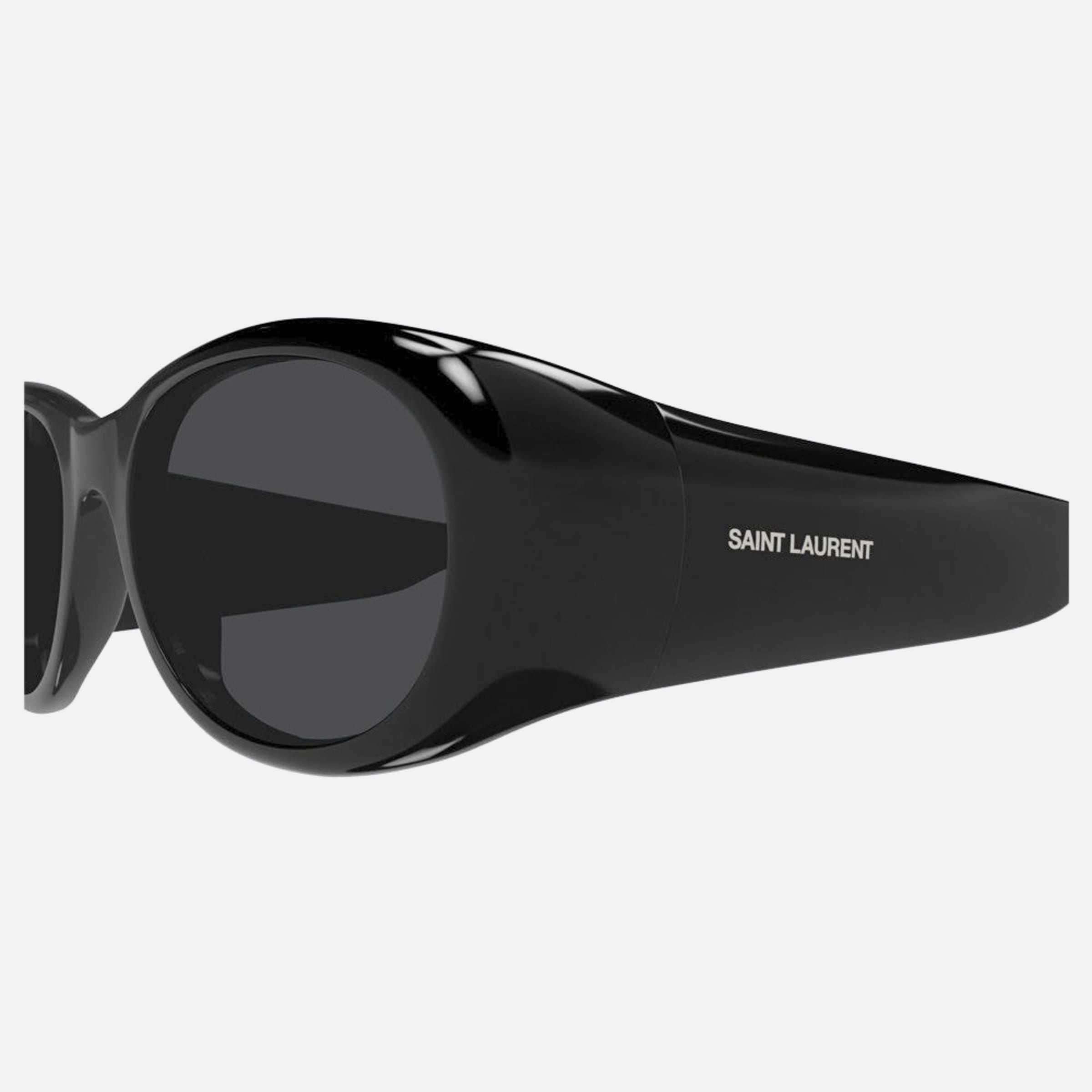 Saint 52mm Laurent Black Oval Woman Sunglasses - Detail View