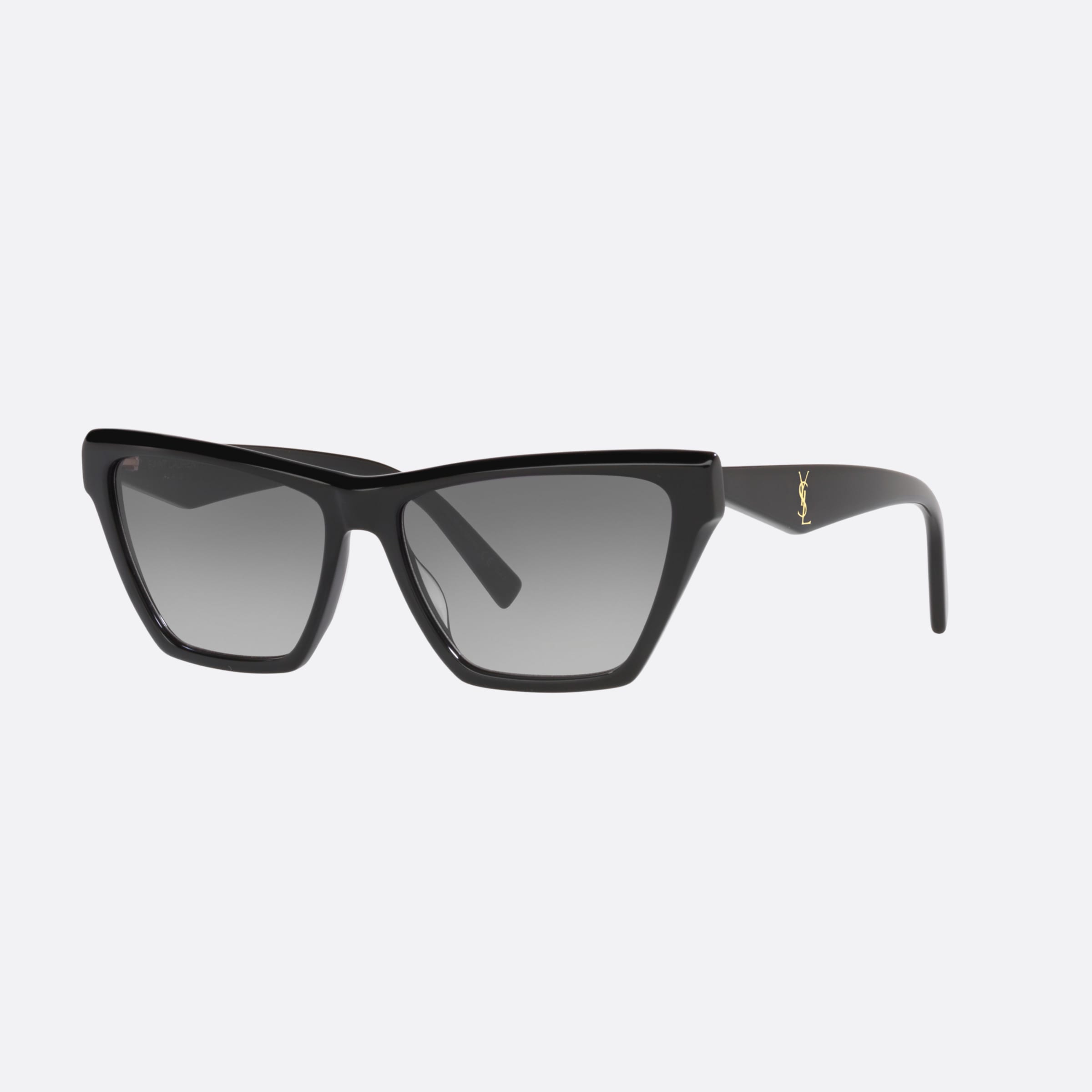 Saint 58mm Laurent M103 Azz Black Cat Eye Woman Sunglasses - Main View