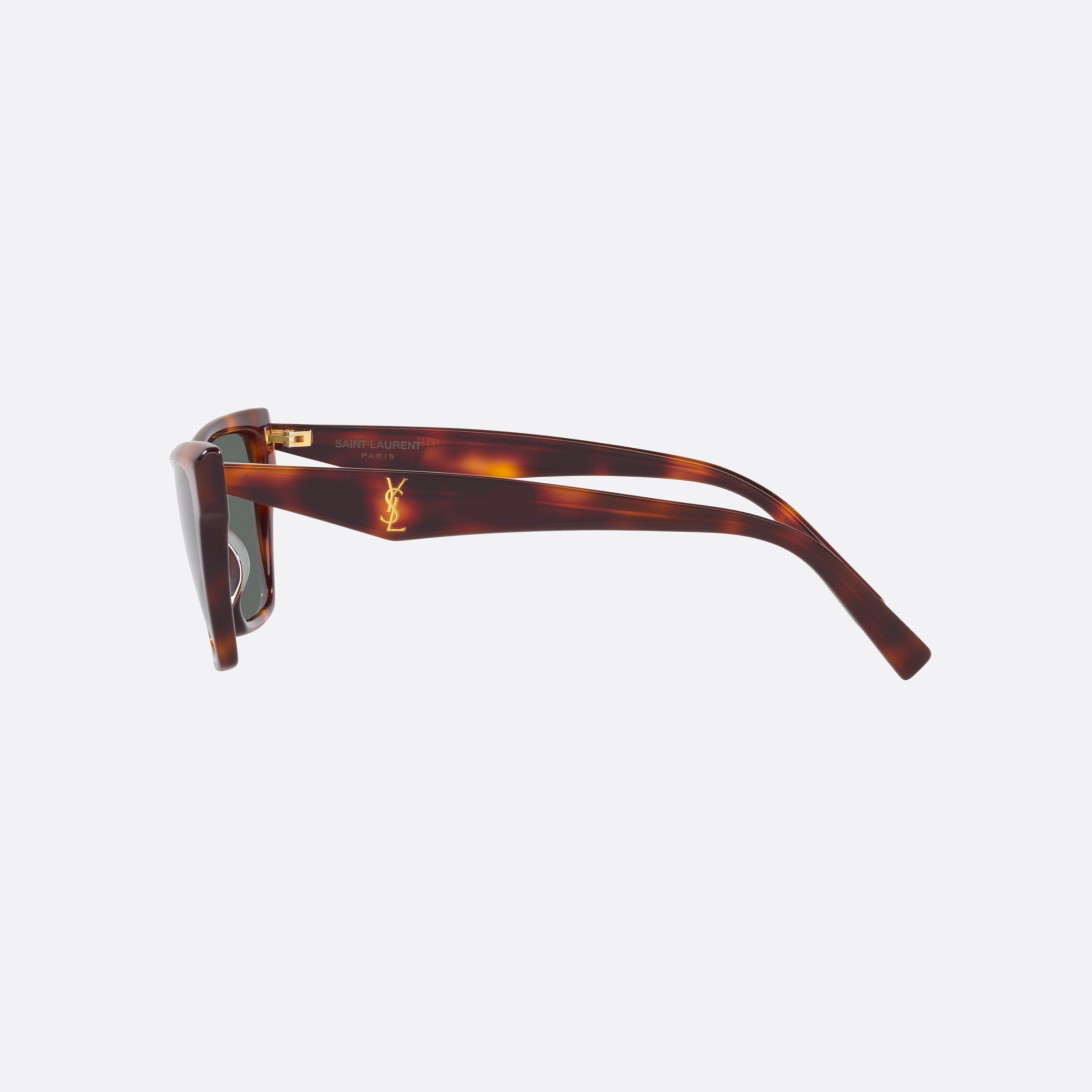 Saint 58mm Laurent M103 Black Cat Eye Woman Sunglasses - Detail View