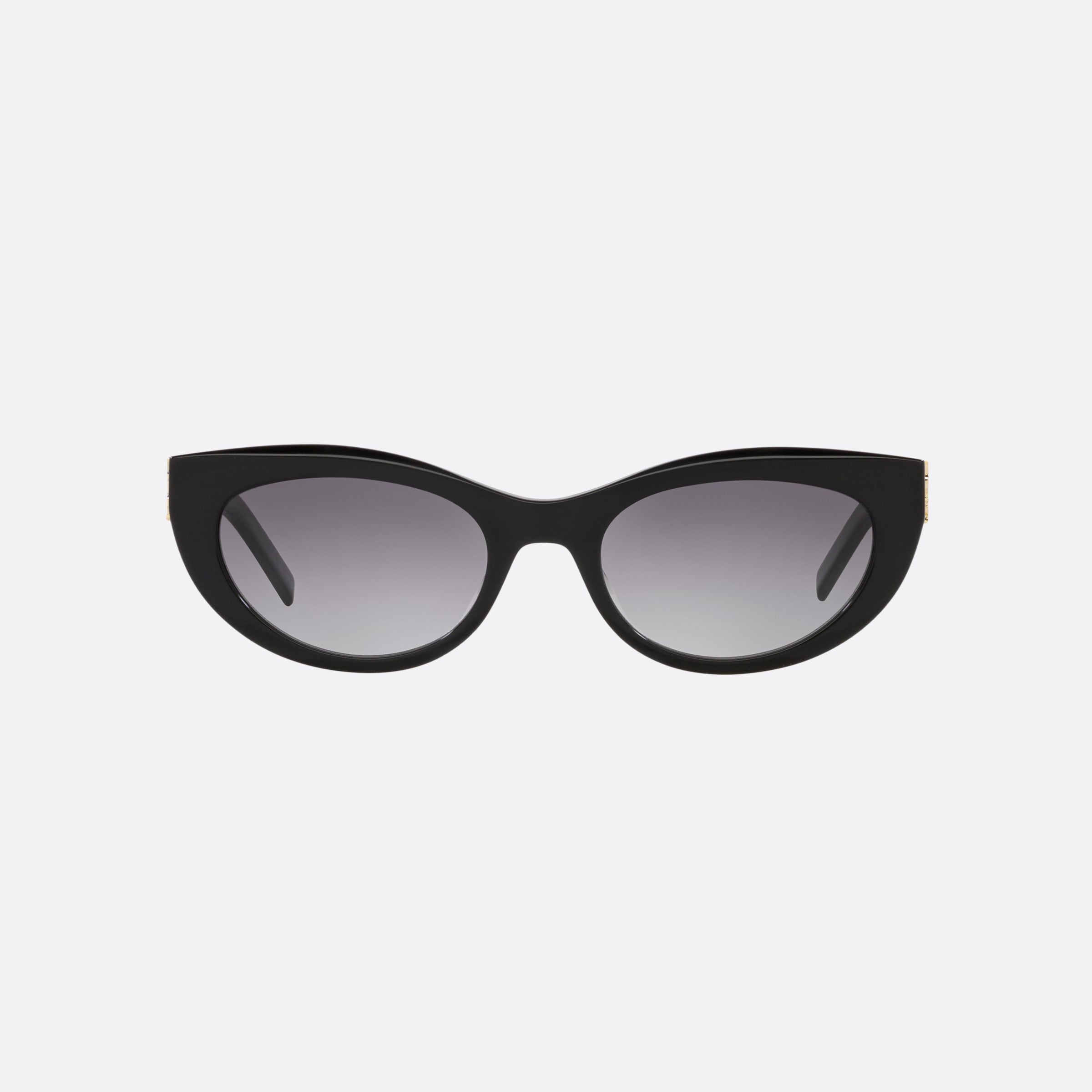 Saint 54mm Laurent M115 Black Rectangular Woman Sunglasses - Lifestyle Shot