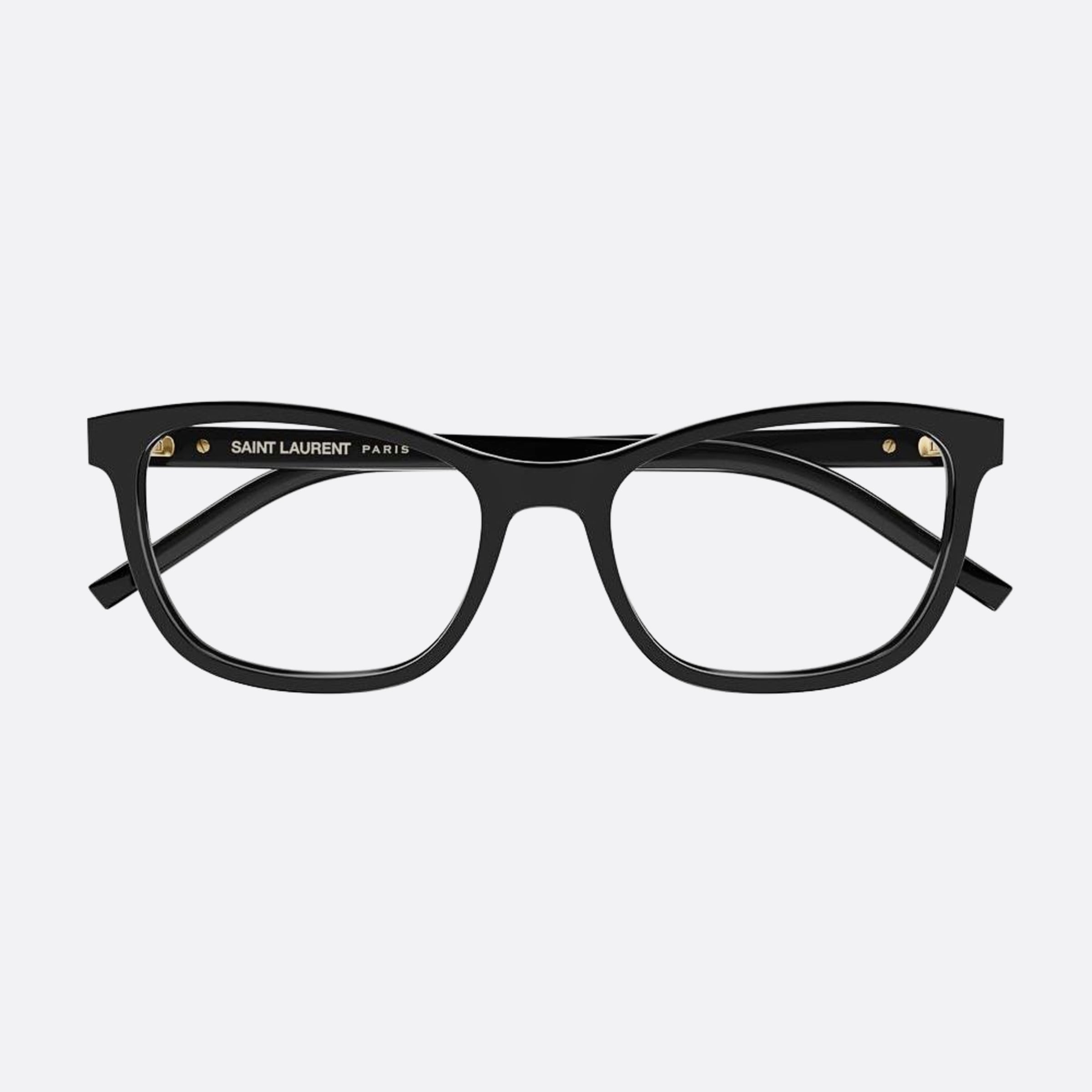 Saint 54mm Laurent M121 Black Squared Woman Eyeglasses - Main View