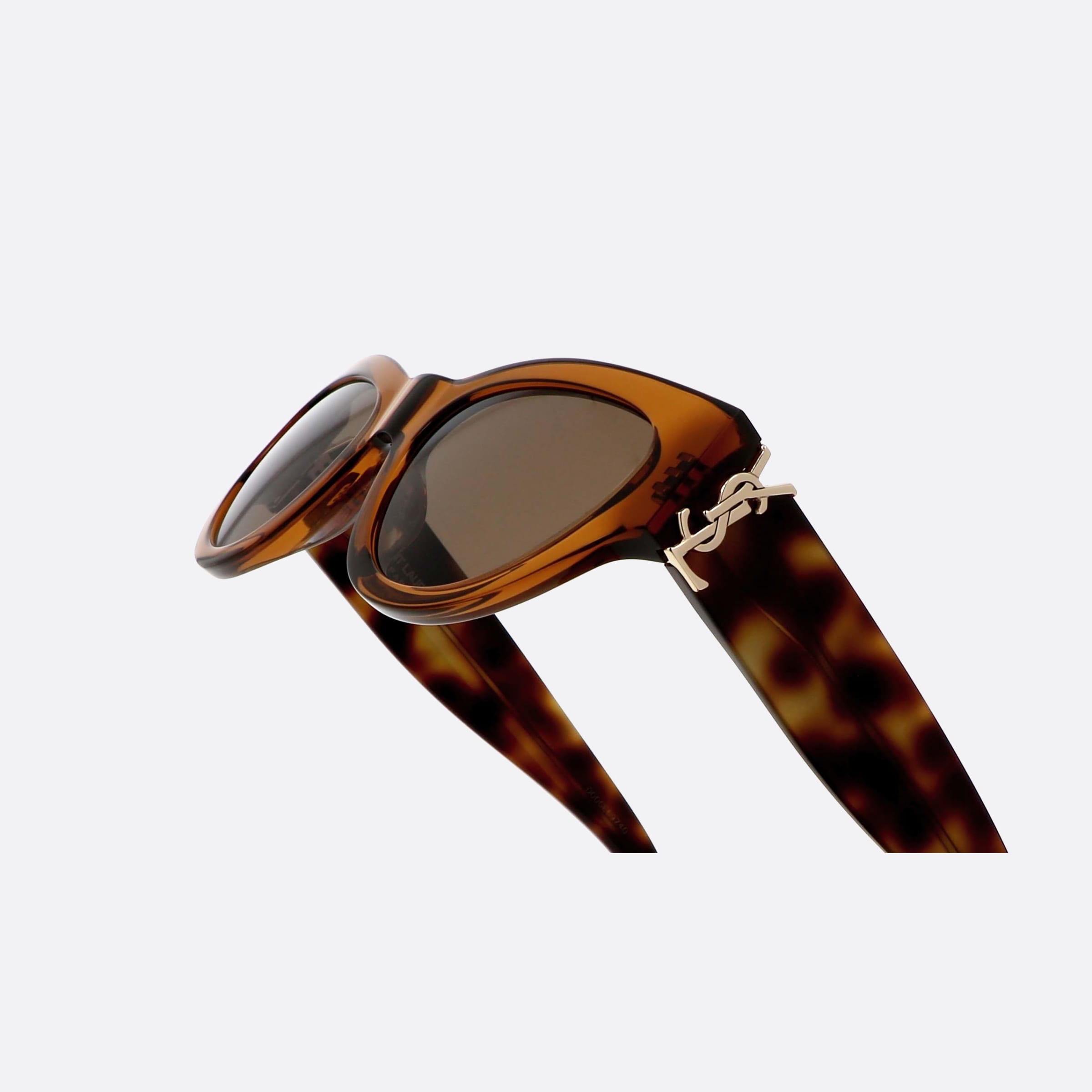 Saint 53mm Laurent M94 Brown Butterfly Woman Sunglasses - Lifestyle Shot