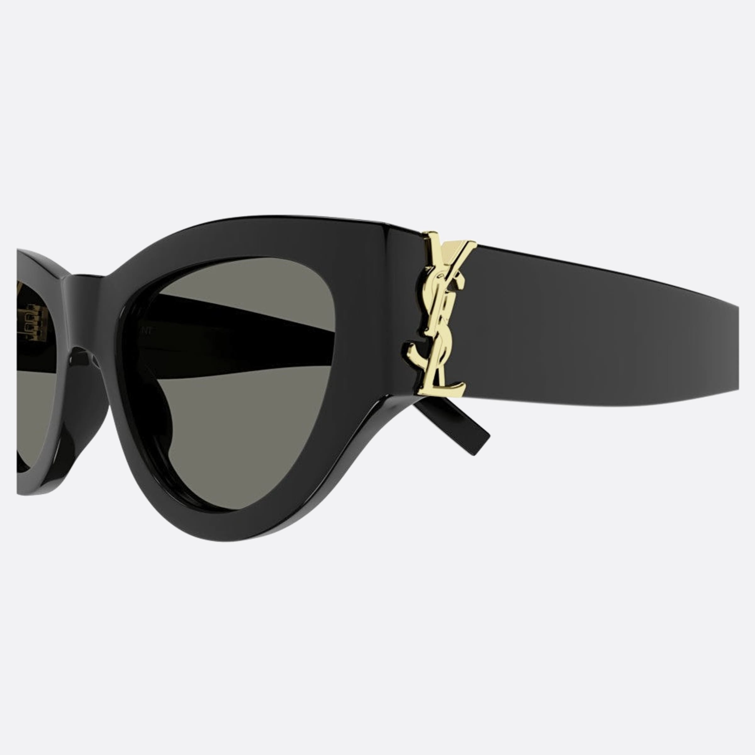Saint 53mm Laurent M94 Black Cat Eye Women Sunglasses - Detail View