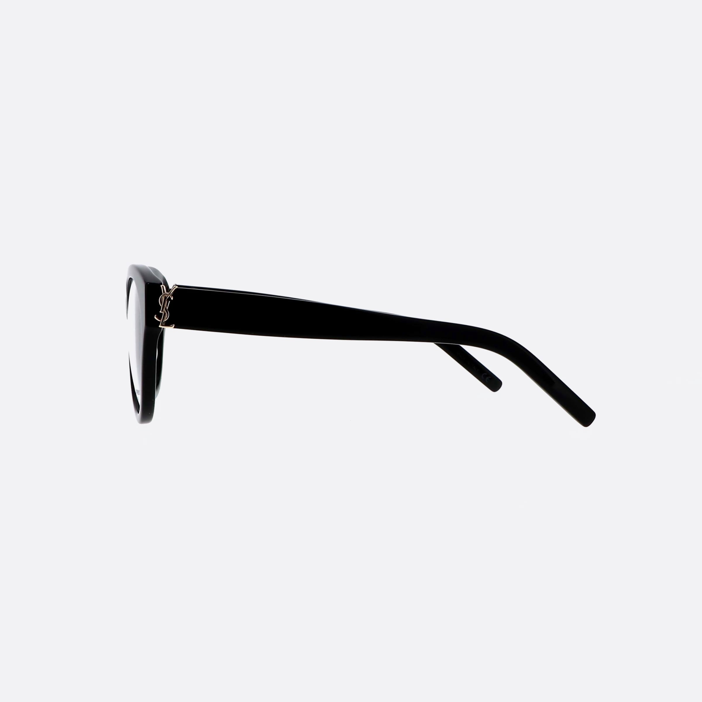Saint 55mm Laurent M96 Black Butterfly Woman Eyeglasses - Detail View