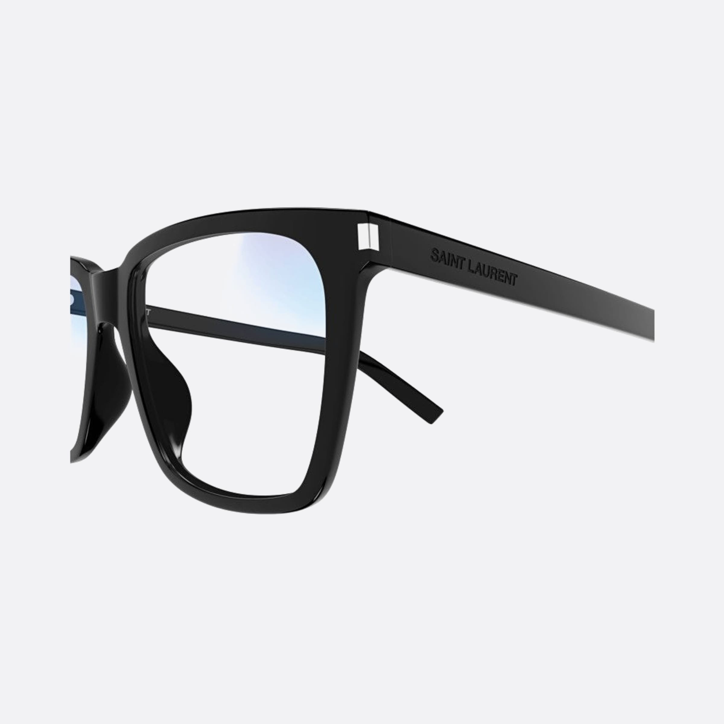 Saint 54mm Laurent Slim Sun Bkph Black Squared Photochromic Woman Sunglasses - Detail View