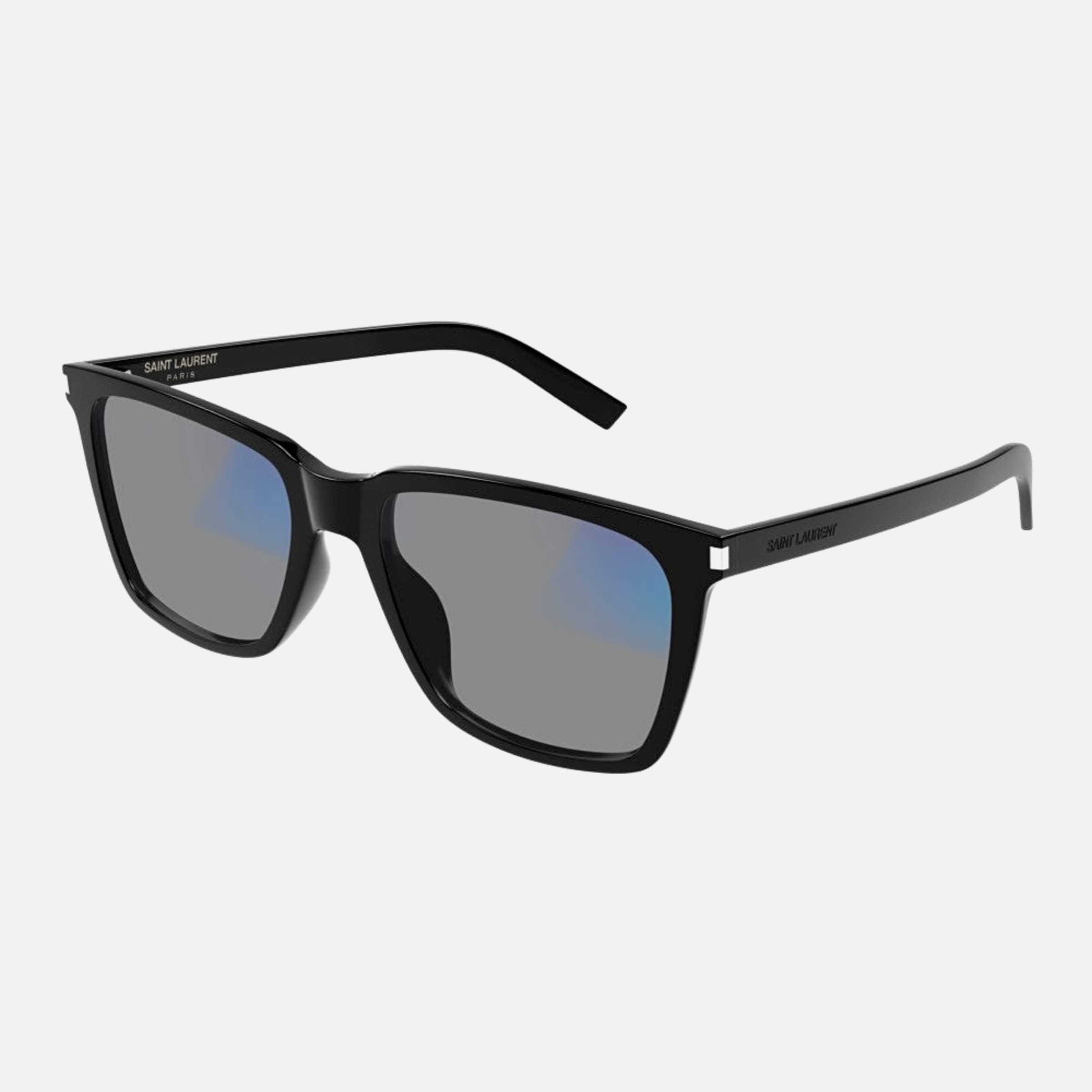 Saint 54mm Laurent Slim Sun Bkph Black Squared Photochromic Woman Sunglasses - Lifestyle Shot