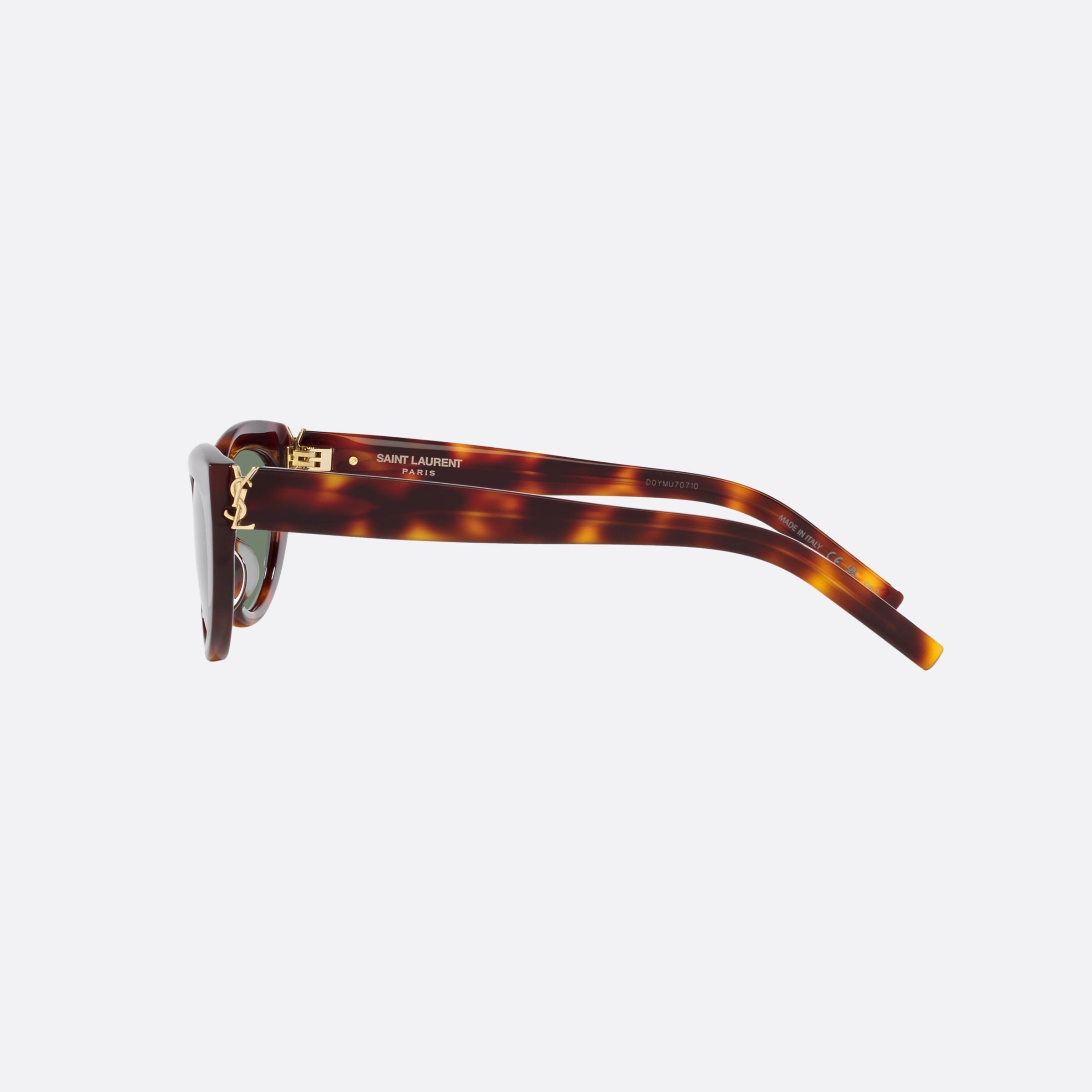 Saint 54mm Laurent Slm115 Havana Cat Eye Woman Sunglasses - Detail View