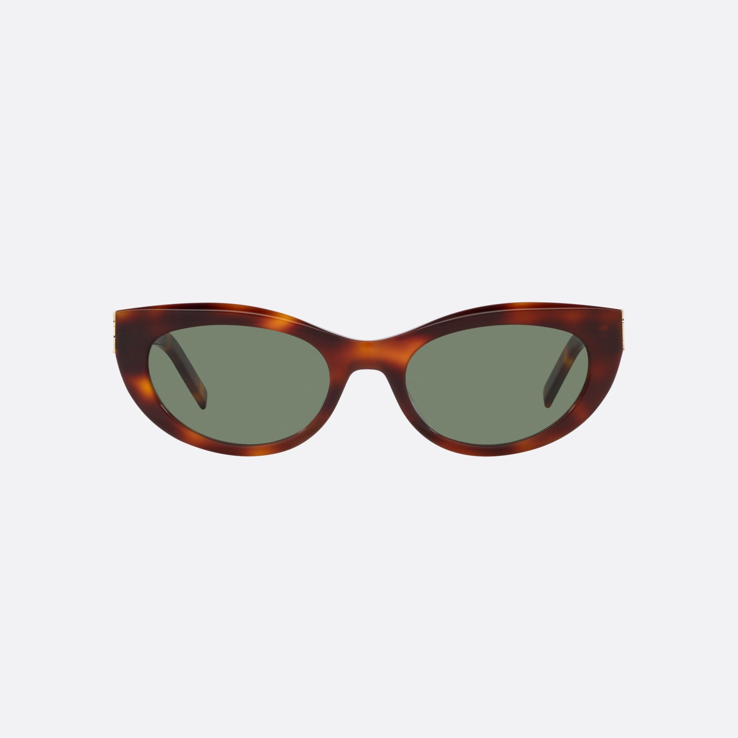Saint 54mm Laurent Slm115 Havana Cat Eye Woman Sunglasses - Lifestyle Shot
