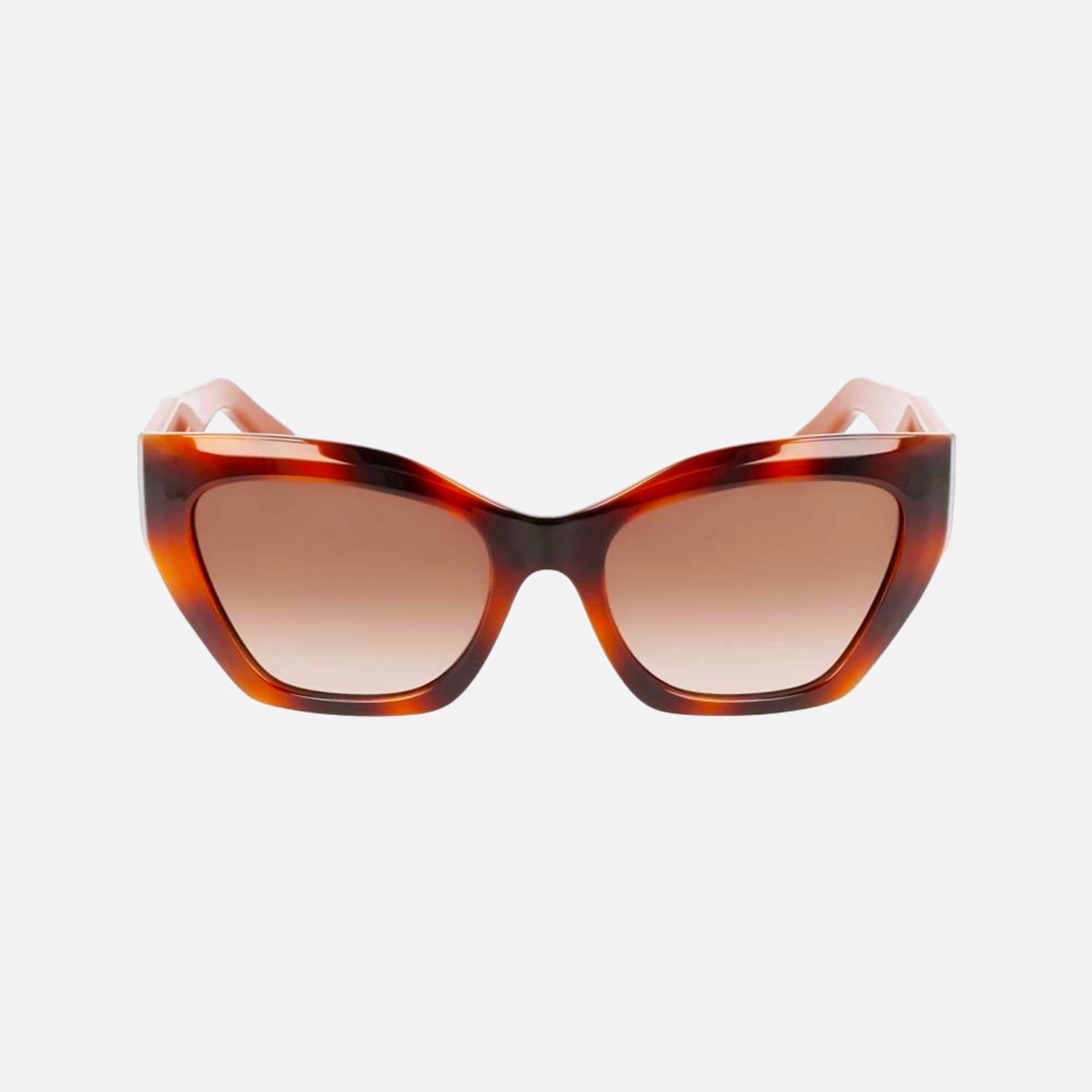 Salvatore 54mm Ferragamo Havana Cat Eye Women Sunglasses - Main View