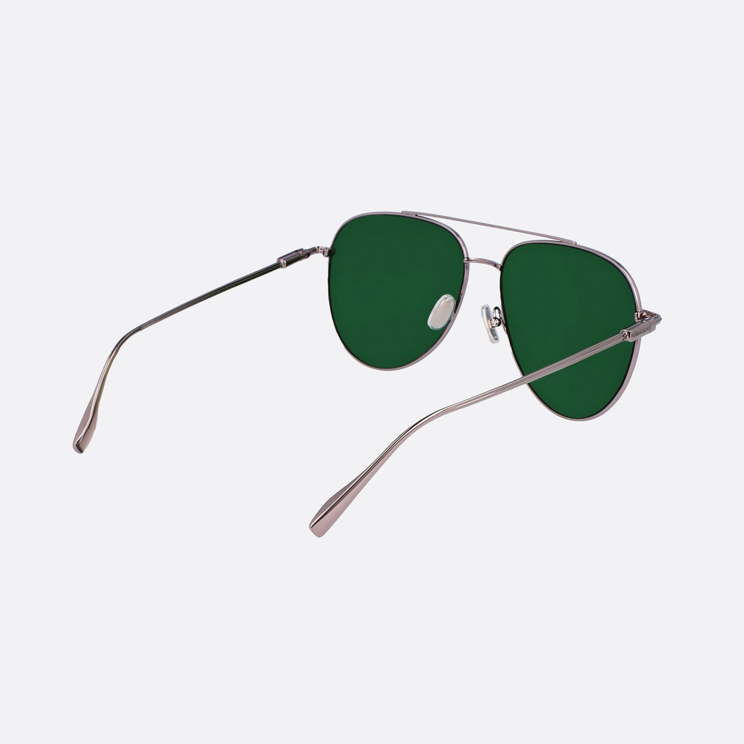 Salvatore 61mm Ferragamo Sf308s Grey Pilot Men Sunglasses - Additional Angle