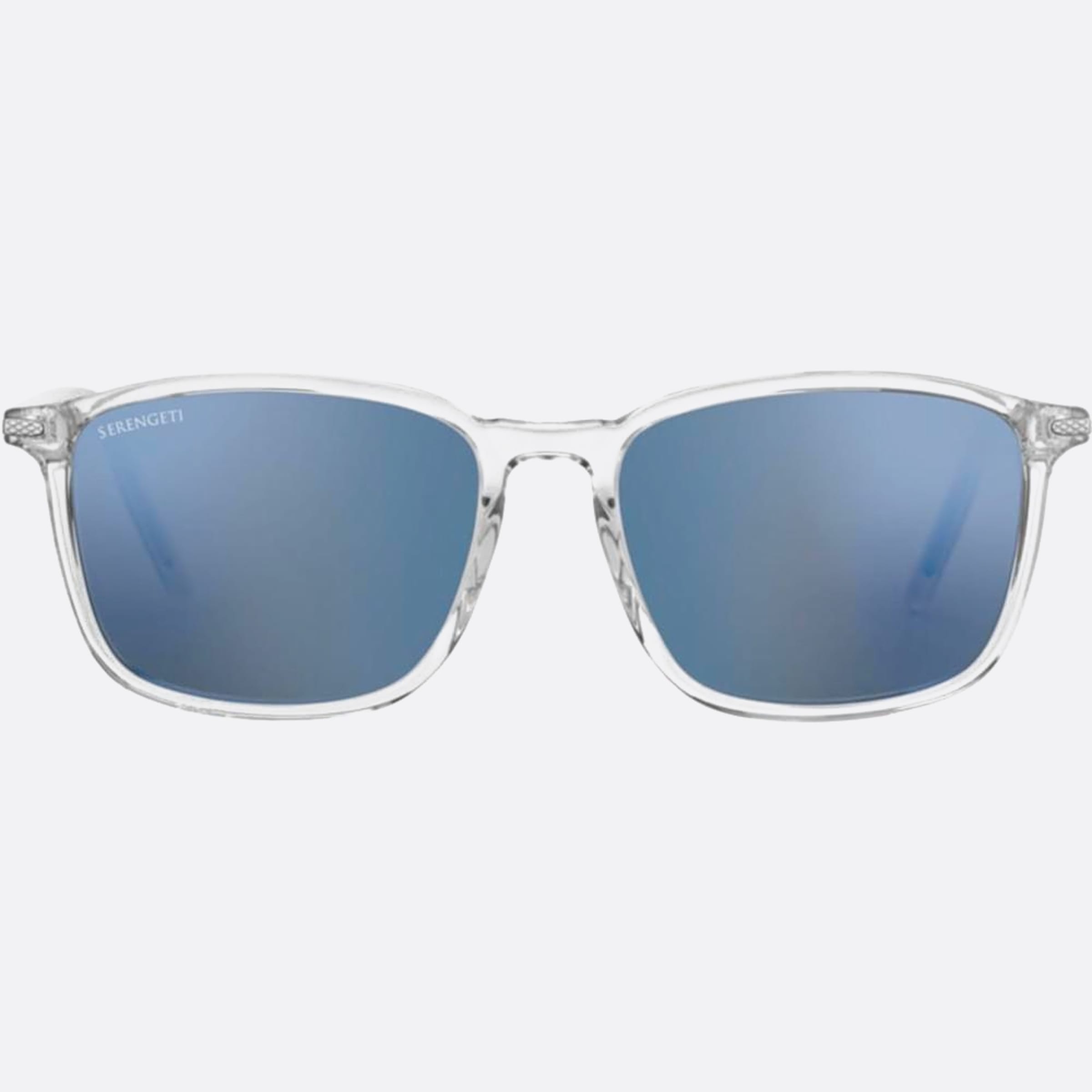 Serengeti Lenwood Ss485002 Transparent Squared Polarized Unisex Sunglasses - Main View