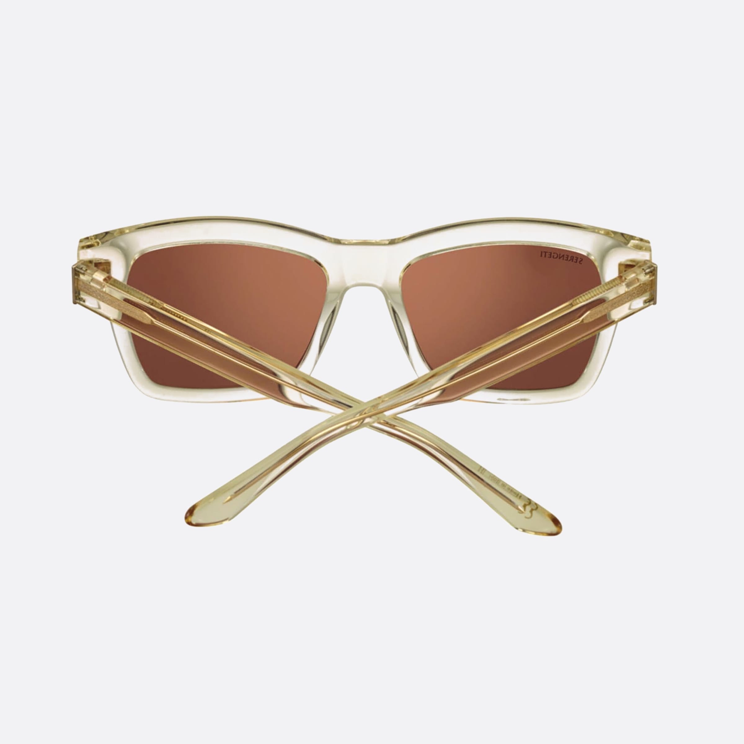 Serengeti 55mm Winona Ss528002 Yellow Squared Polarized Women Sunglasses - Lifestyle Shot