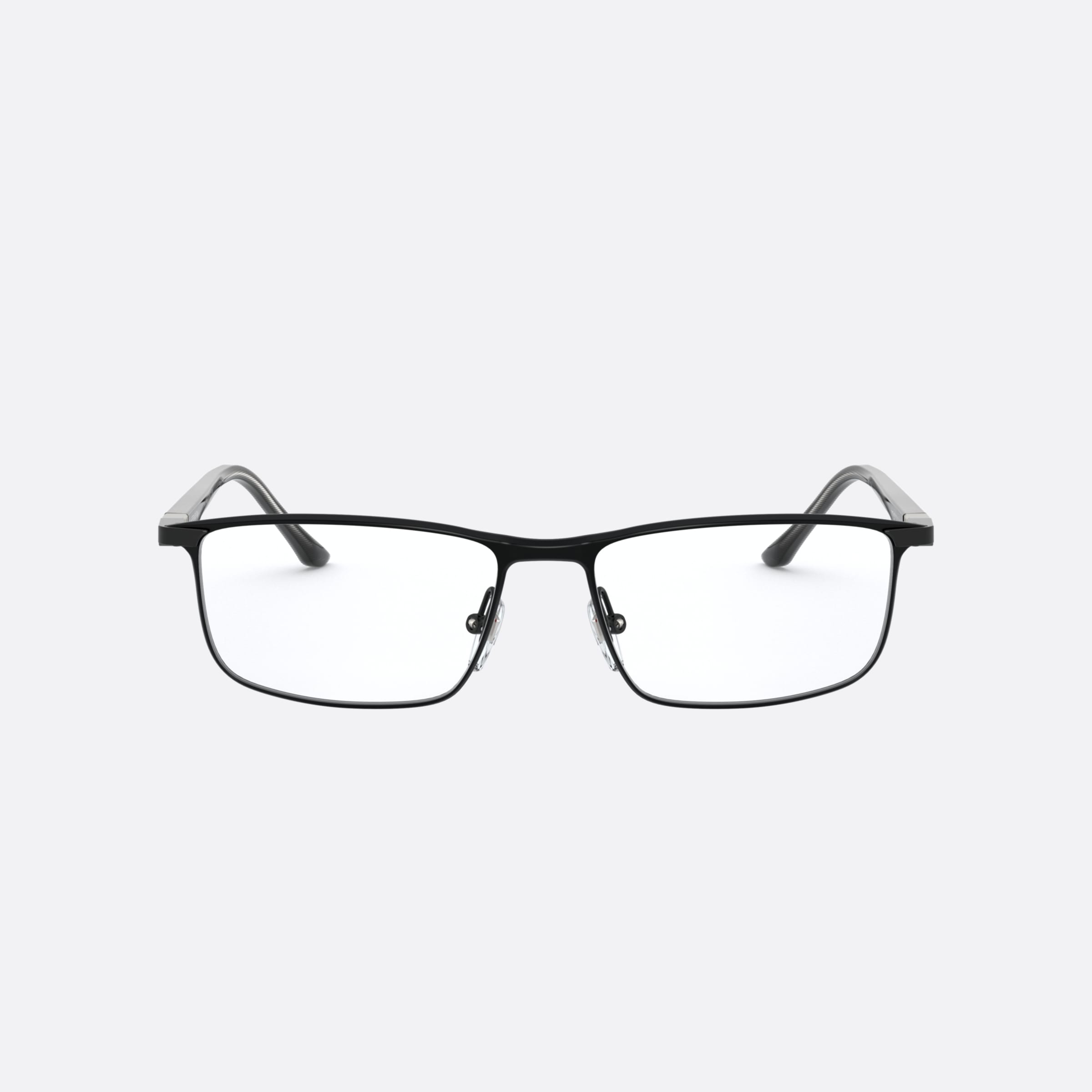 Starck 56mm Sh2047 Black Rectangle Men Eyeglasses - Lifestyle Shot
