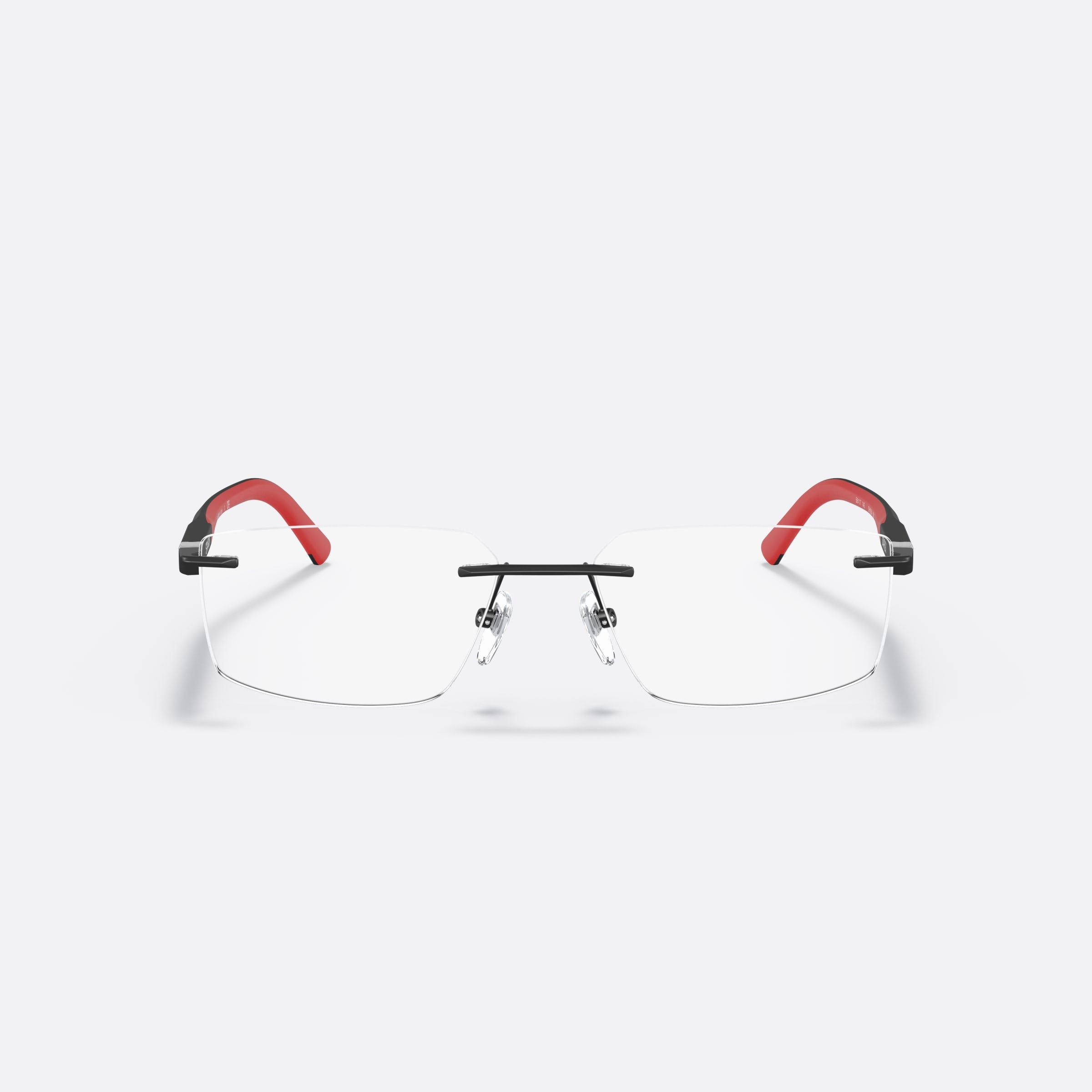 Starck 56mm Sh2064 Black Rectangular Men Eyeglasses - Lifestyle Shot