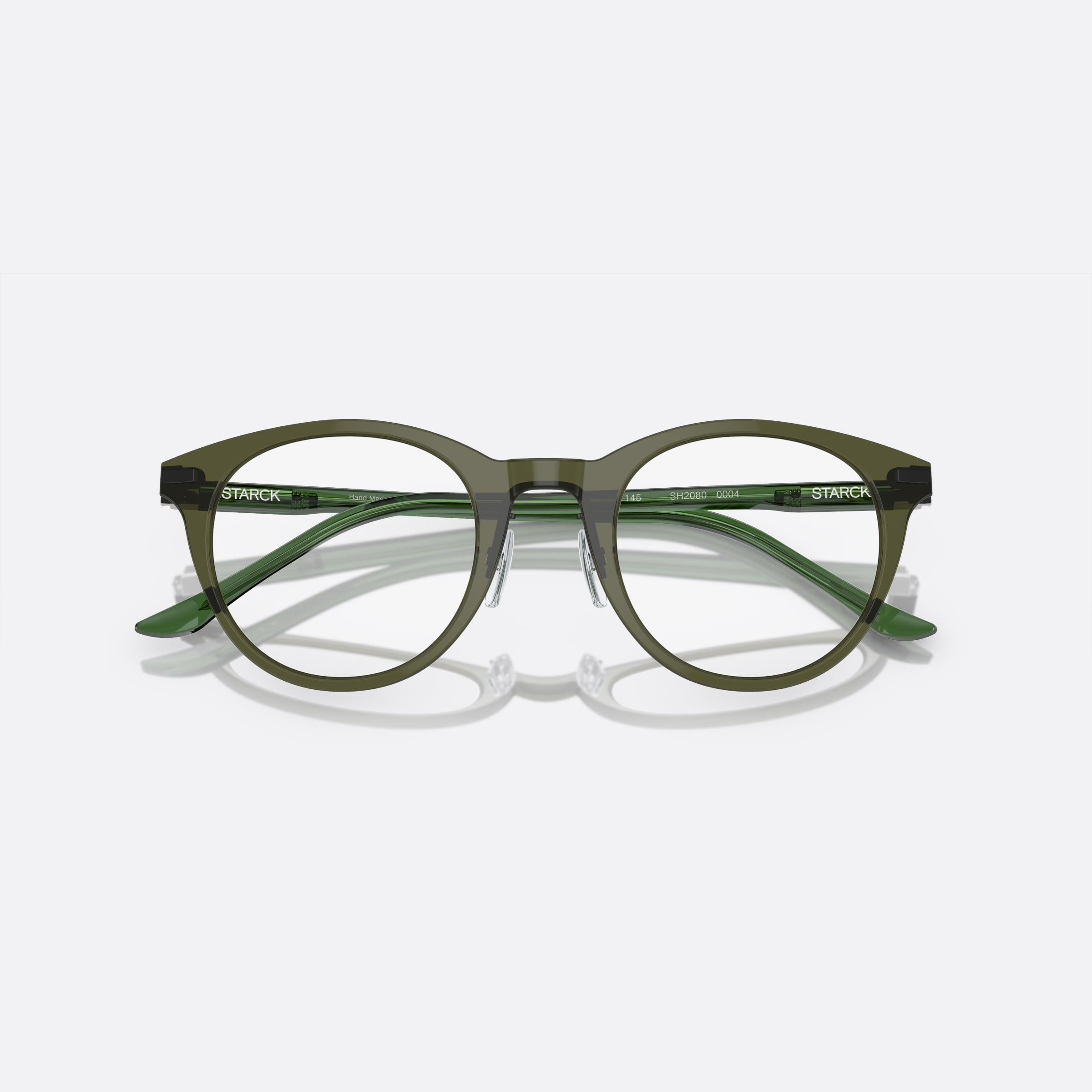 Starck 48mm Sh2080 Green Phantos Men Eyeglasses - Additional Angle