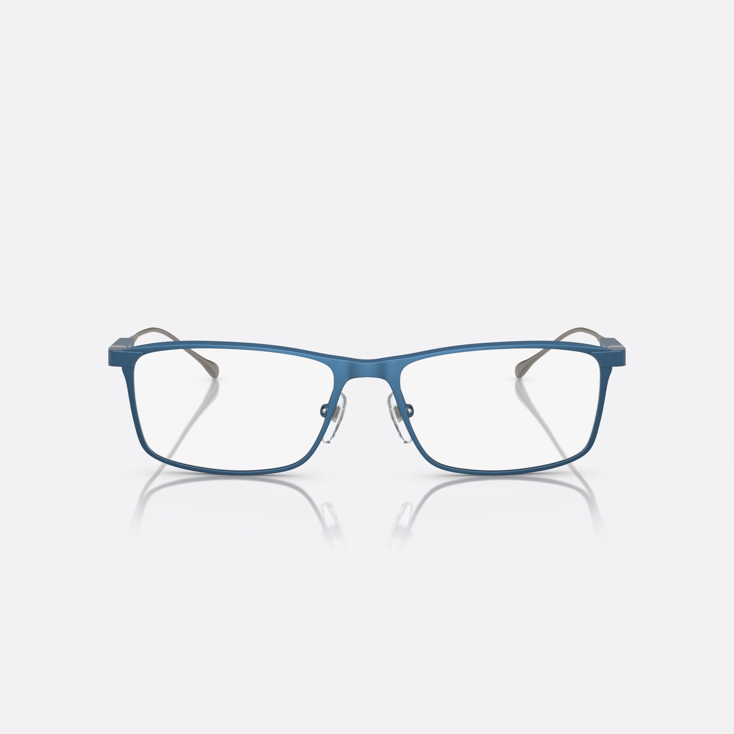 Starck 56mm Blue Rectangle Men Eyeglasses - Lifestyle Shot