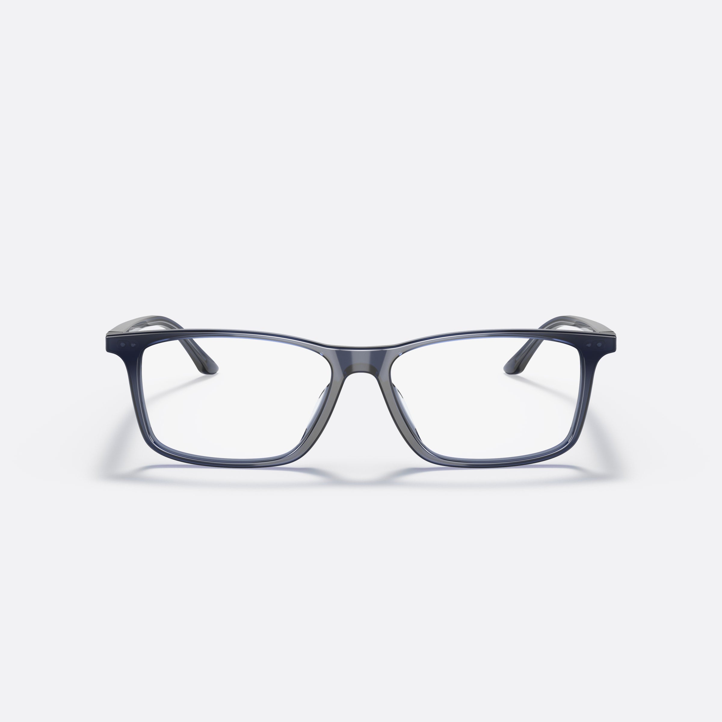 Starck 55mm Sh3078 Blue Rectangle Men Eyeglasses - Lifestyle Shot