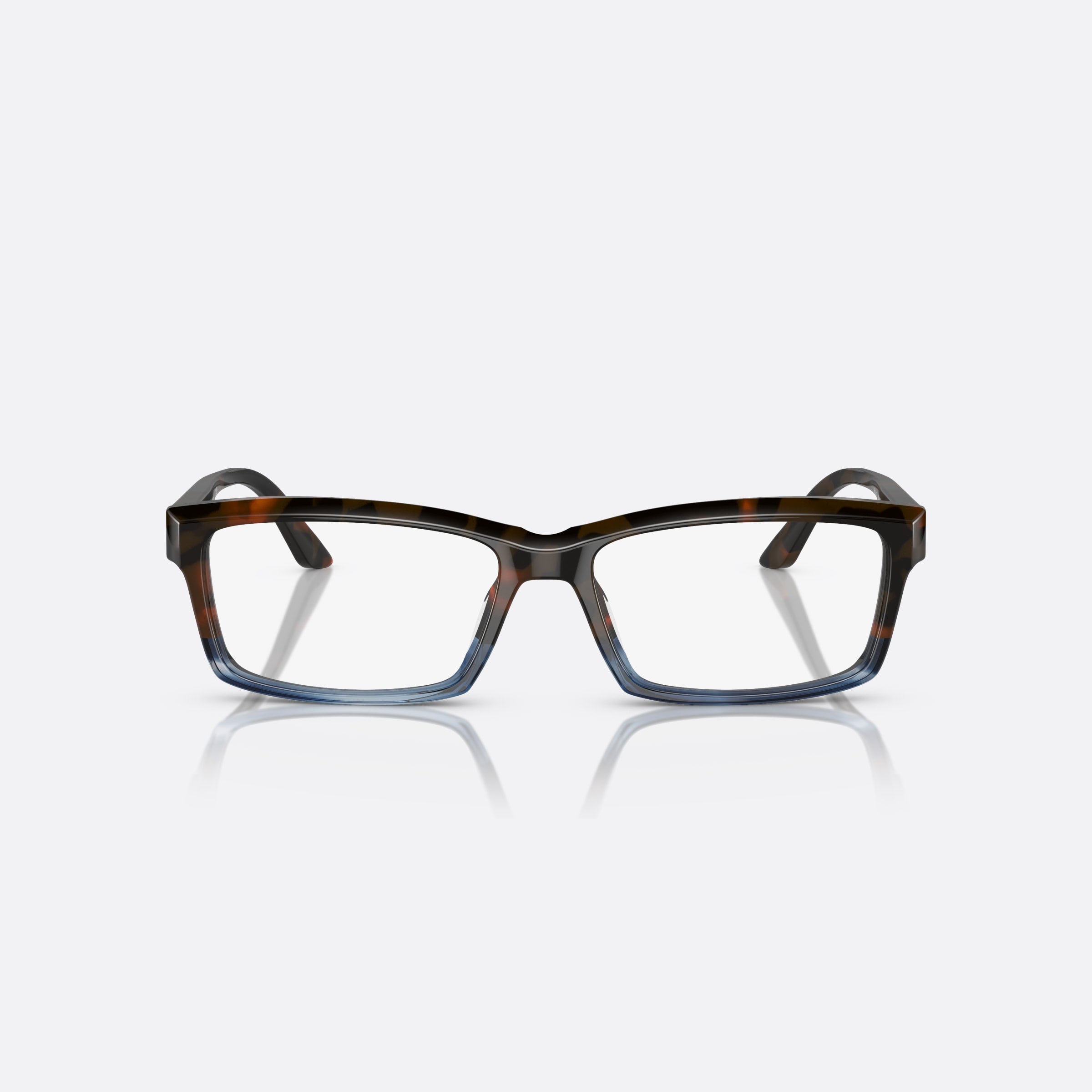 Starck 56mm Sh3089 Blue Rectangular Men Eyeglasses - Lifestyle Shot