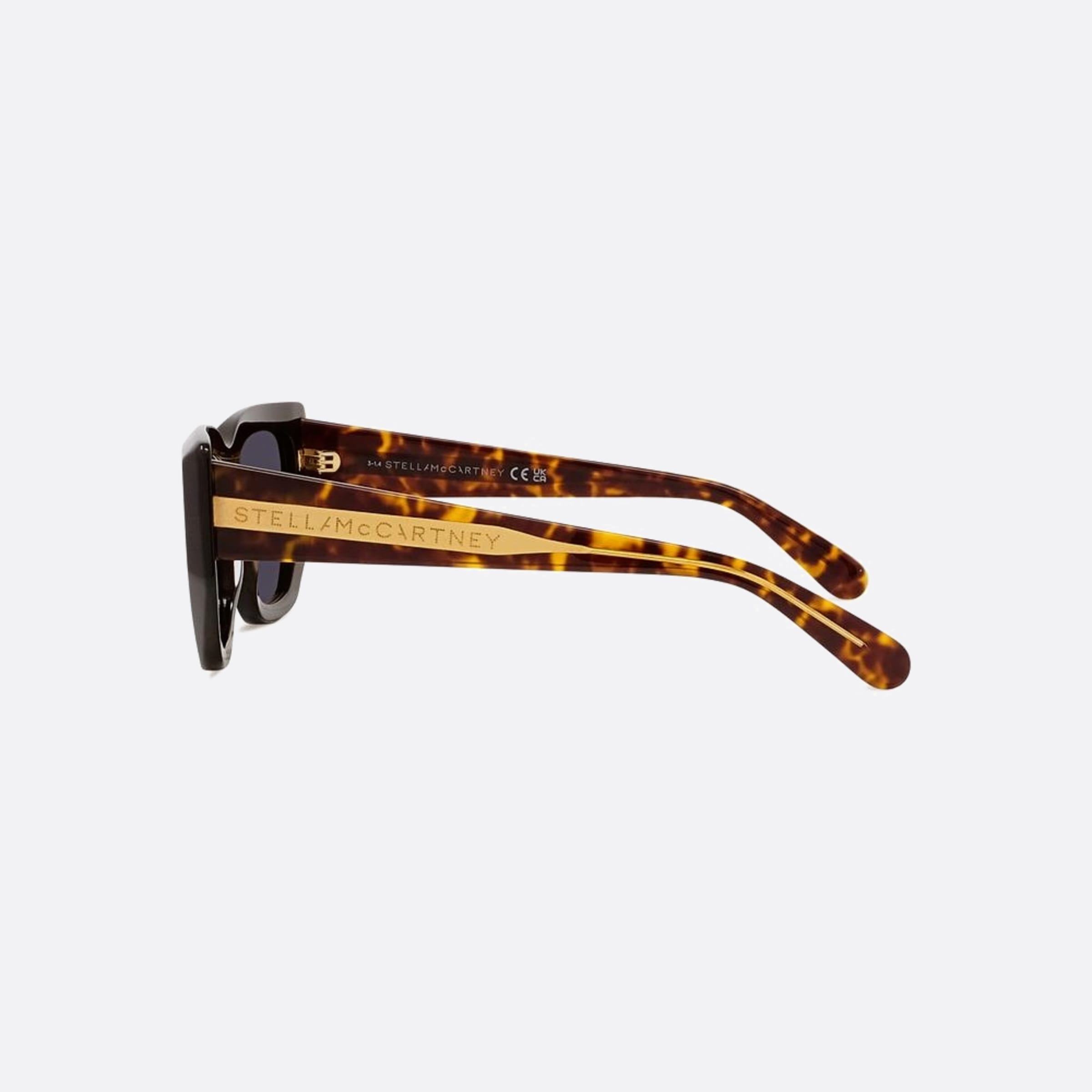 Stella 54mm Mccartney 52e Havana Geometric Women Sunglasses - Detail View