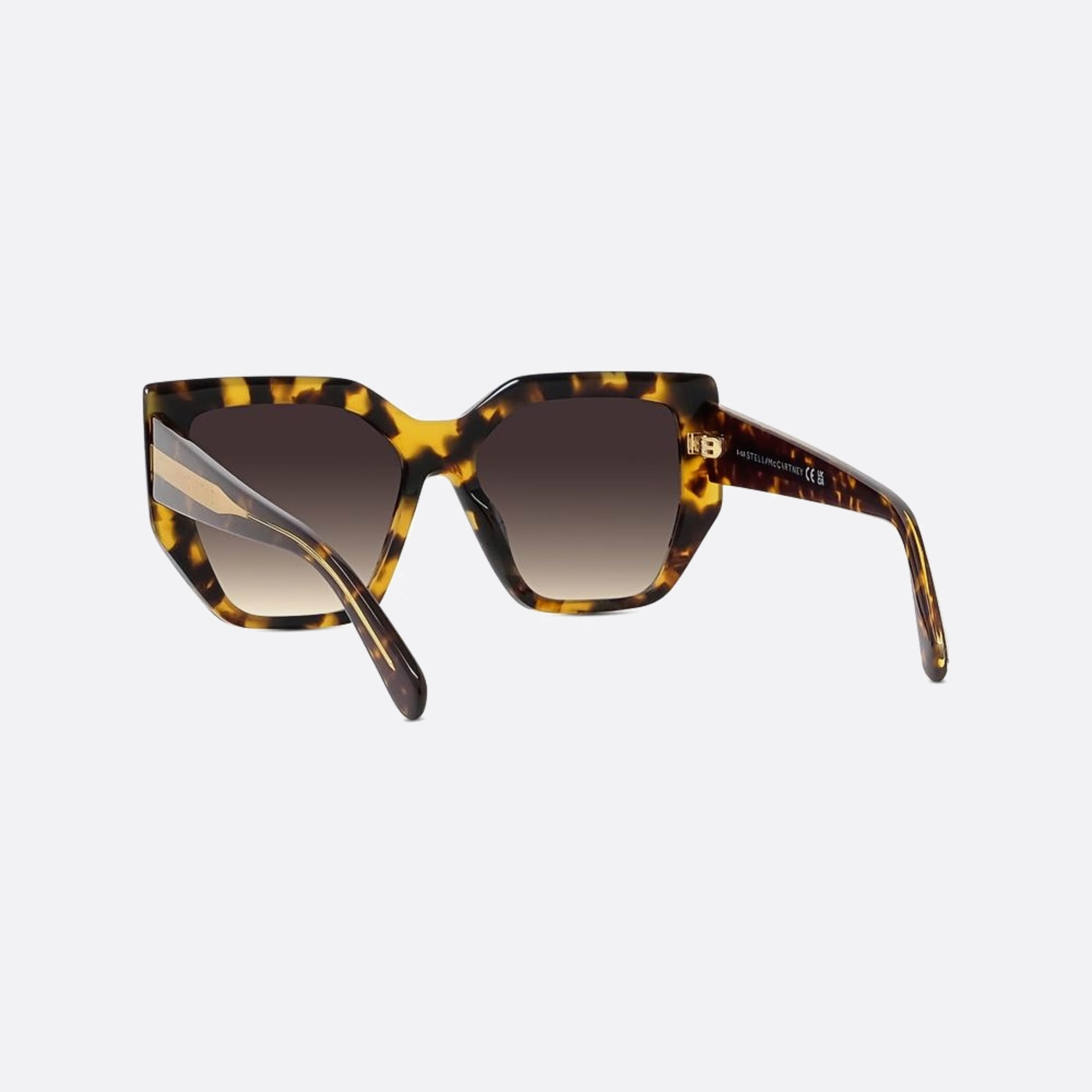 Stella 54mm Mccartney 53b Havana Geometric Women Sunglasses - Lifestyle Shot