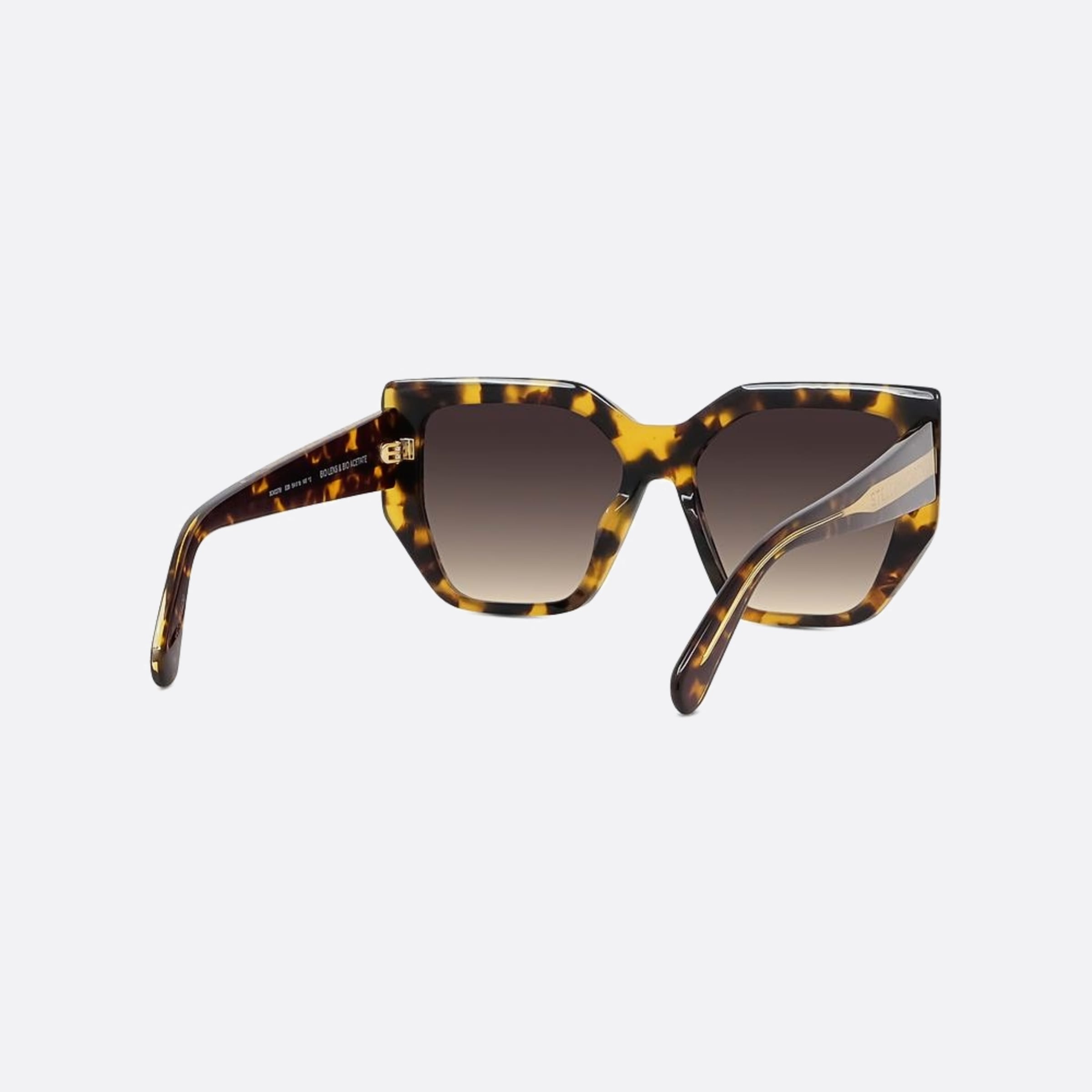 Stella 54mm Mccartney 53b Havana Geometric Women Sunglasses - Additional Angle