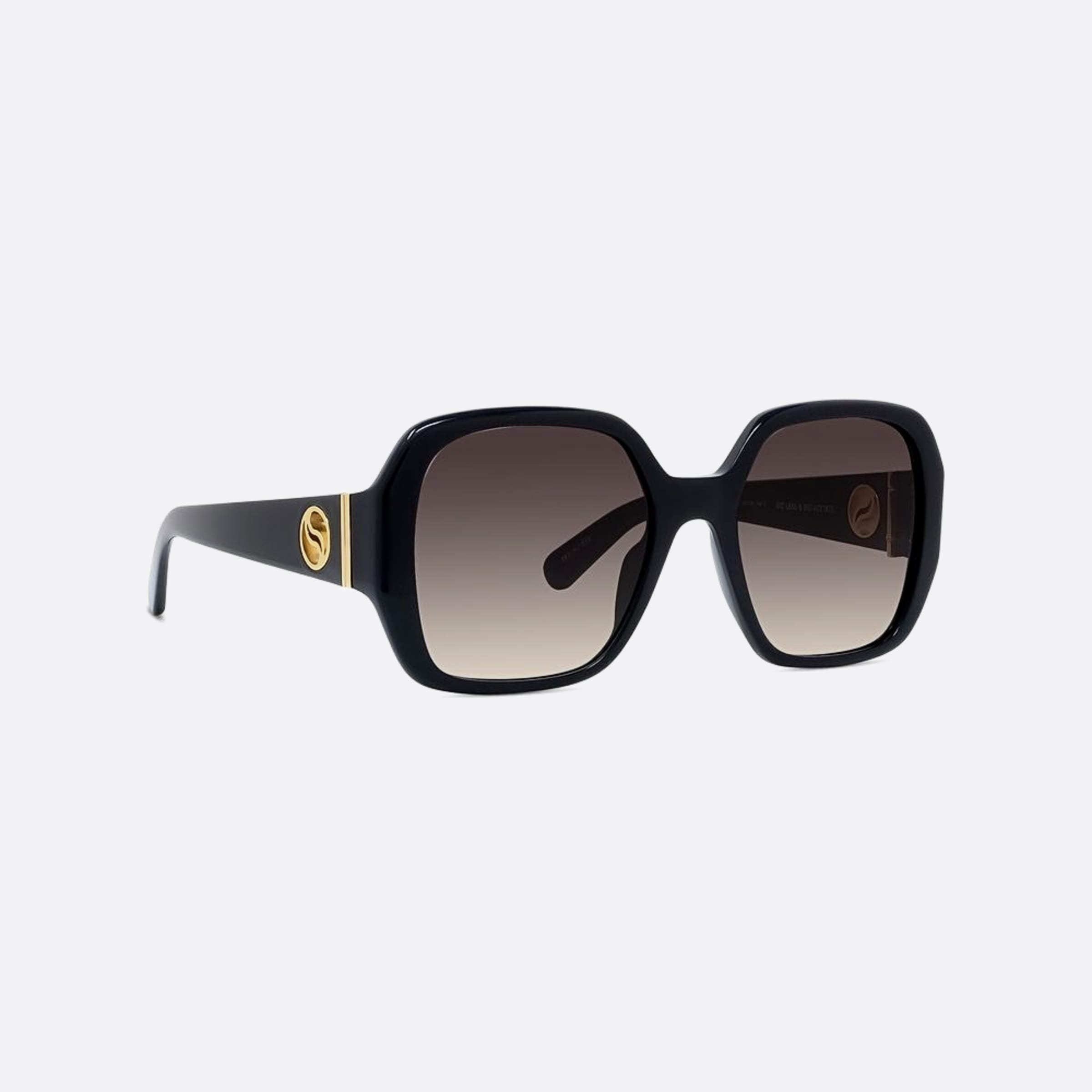 Stella 54mm Mccartney Wave 01b Black Geometric Women Sunglasses - Additional Angle