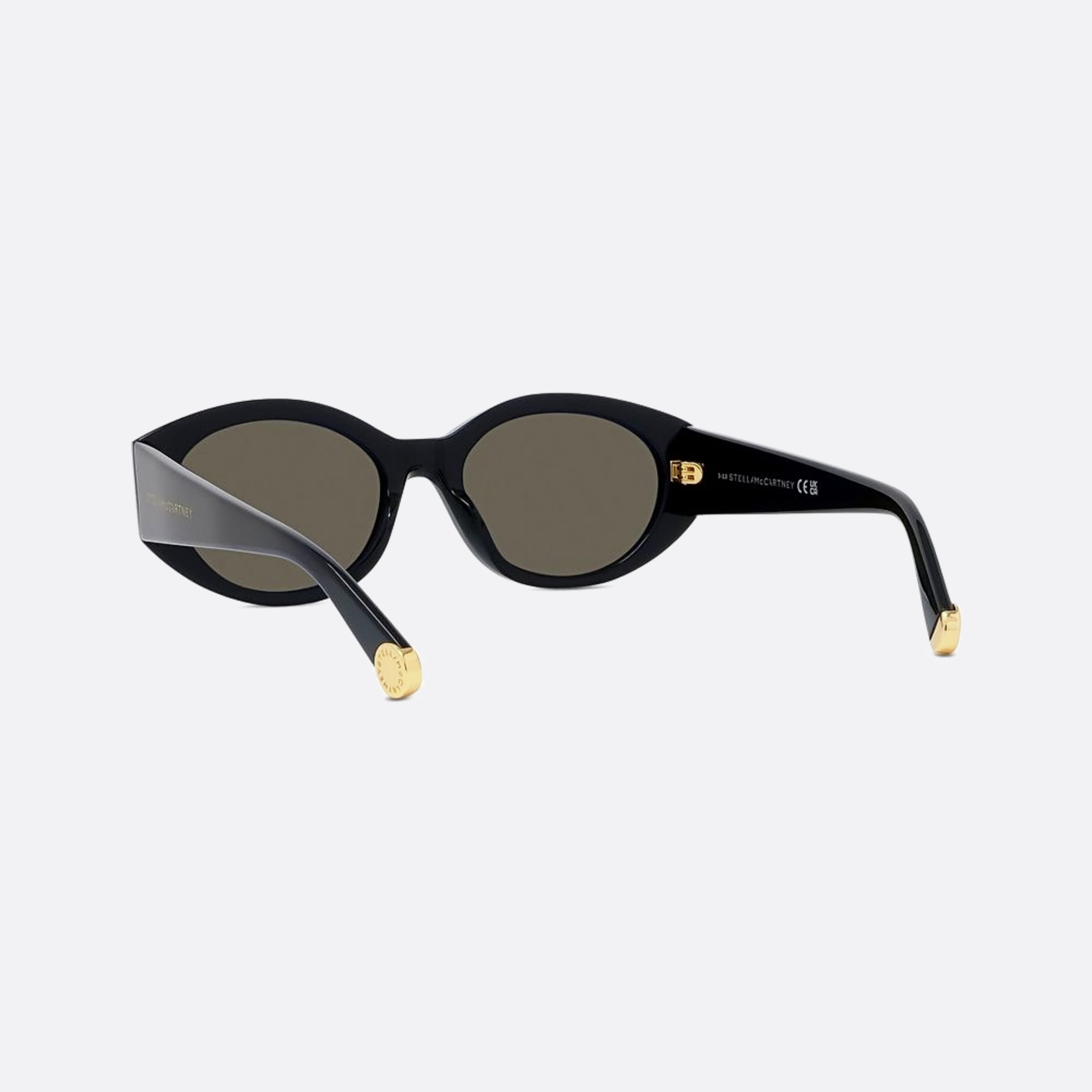 Stella 54mm Mccartney Stella 01n Black Oval Women Sunglasses - Lifestyle Shot