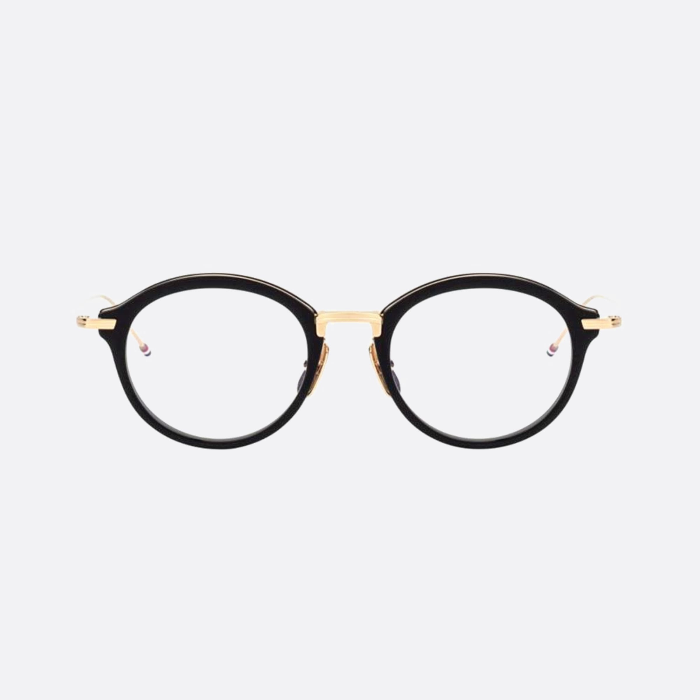Thom 49mm Browne Ueo908a G0003 908a Black Pantos Unisex Eyeglasses - Main View