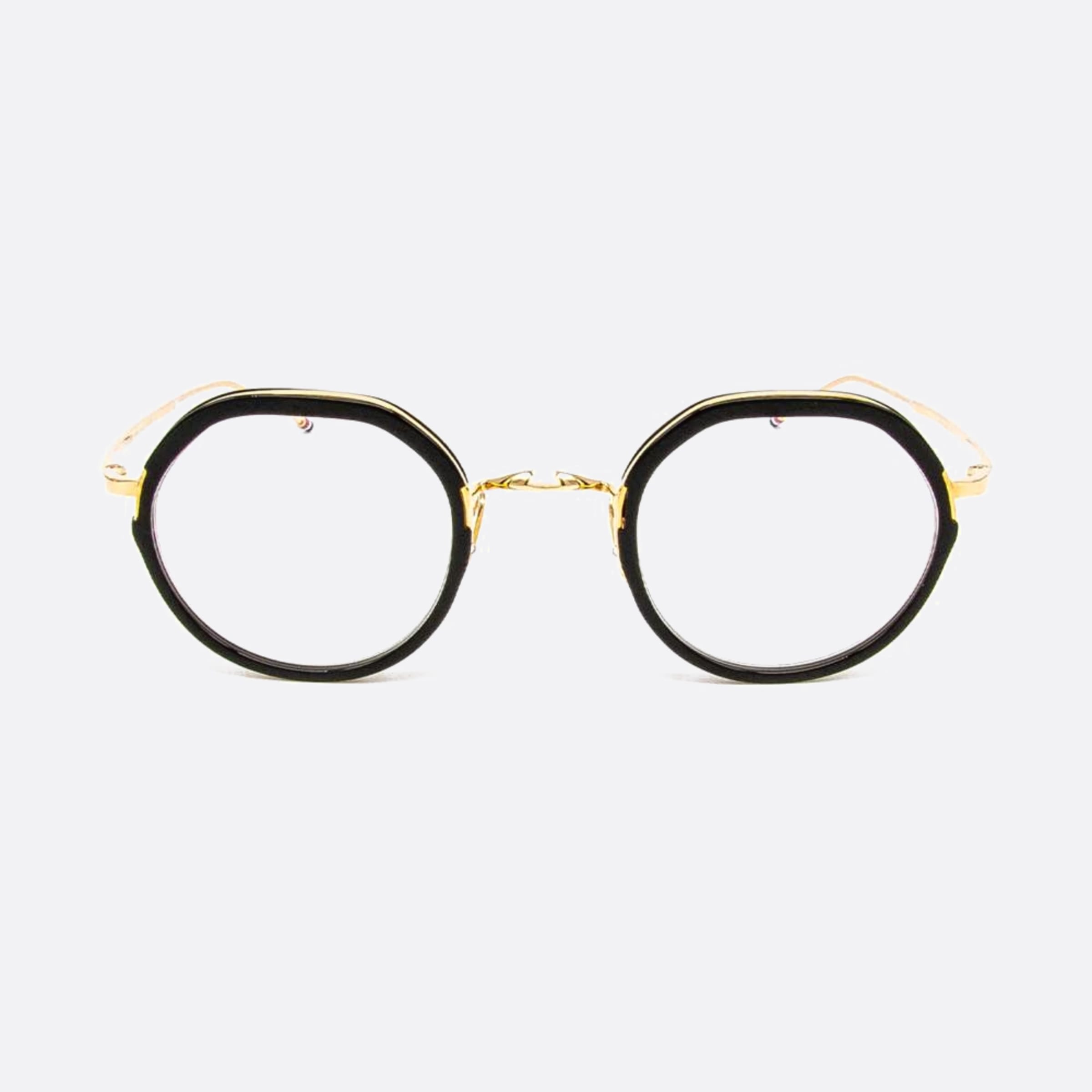 Thom 45mm Browne Ueo911a G0003 911a Black Round Unisex Eyeglasses - Main View