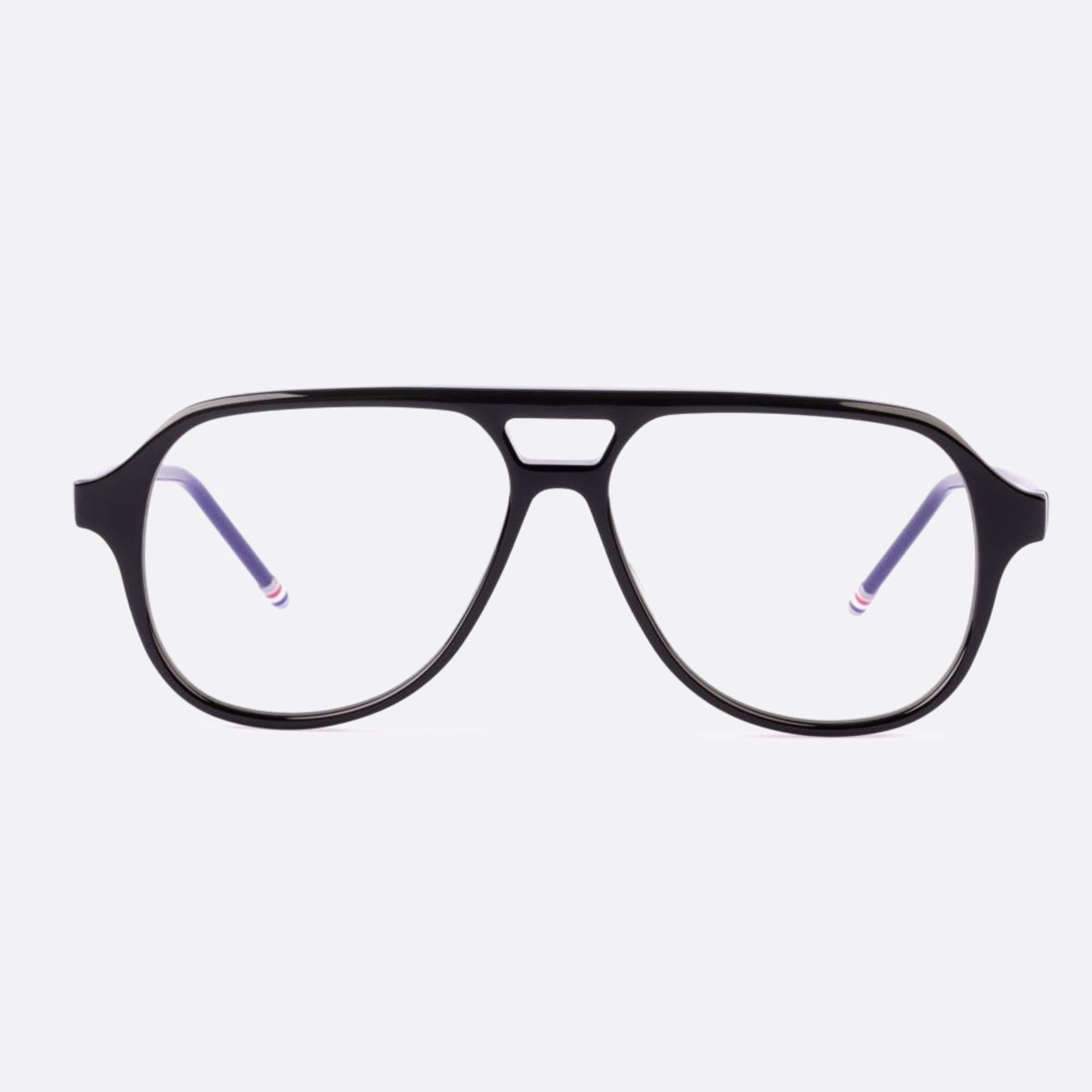 Thom 59mm Browne Ueo927a G0002 927a Black Pilot Unisex Eyeglasses - Main View