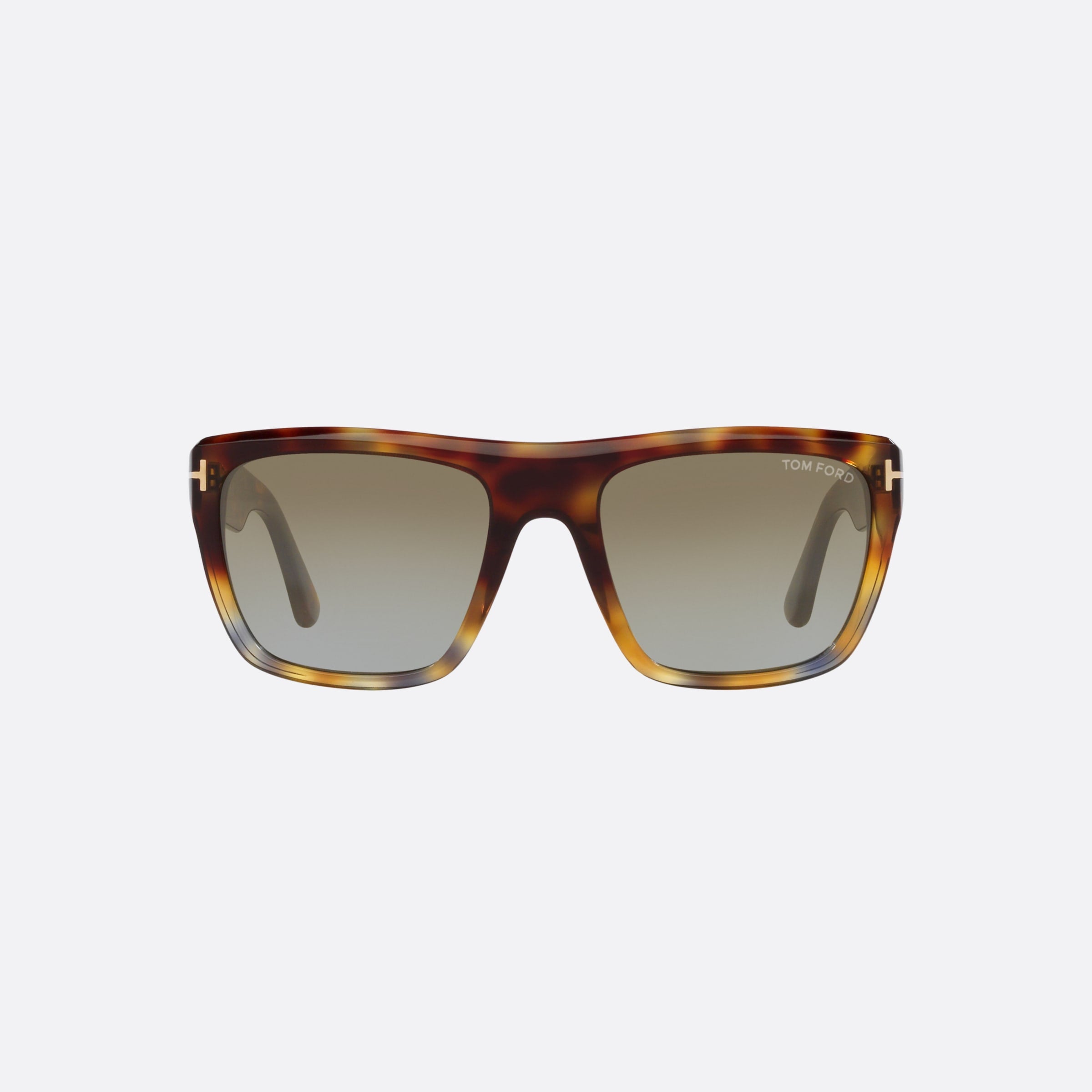 Tom 55mm Ford Alberto 55g Havana Square Men Sunglasses - Lifestyle Shot