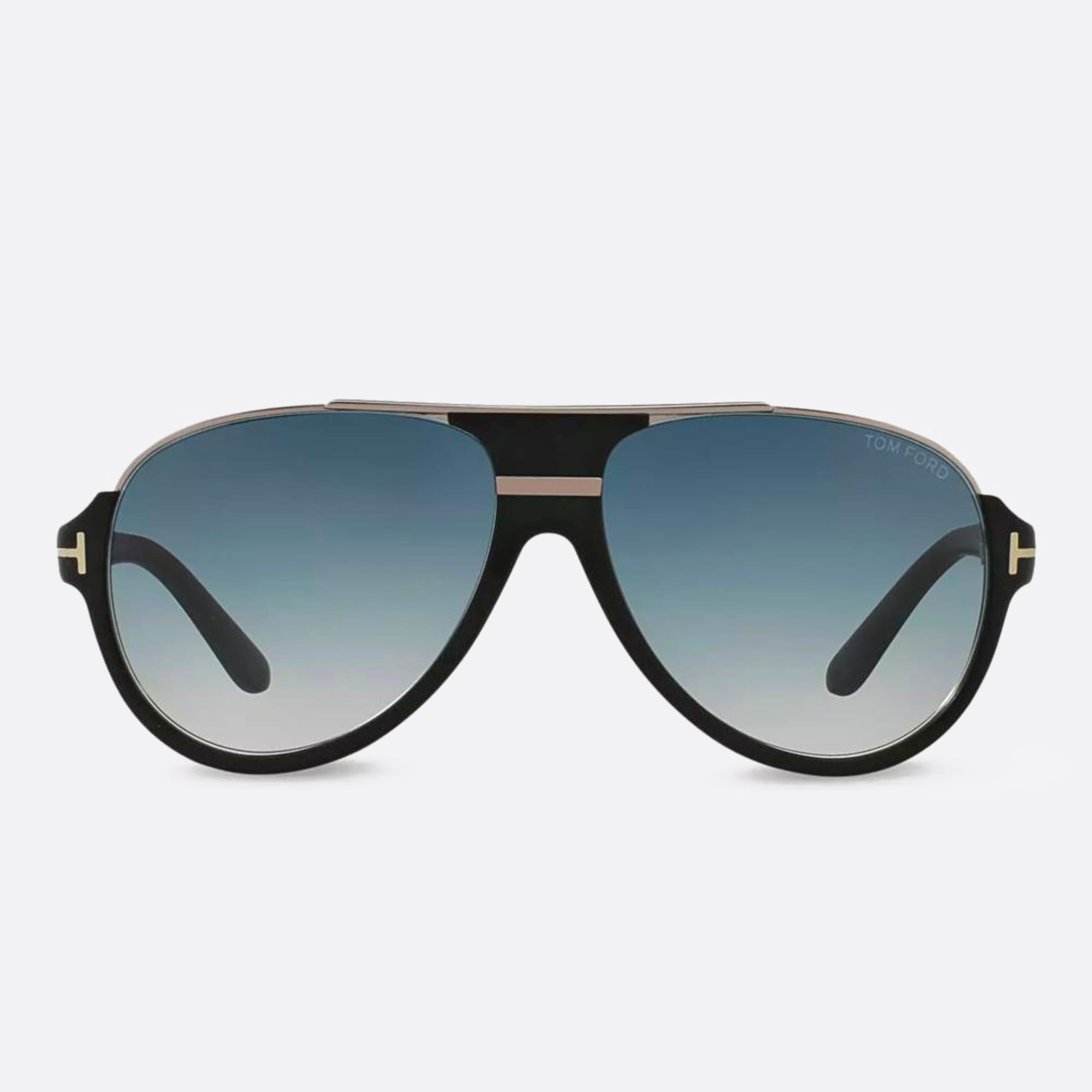 Tom 59mm Ford Dimitry 02w Black Geometric Men Sunglasses - Main View