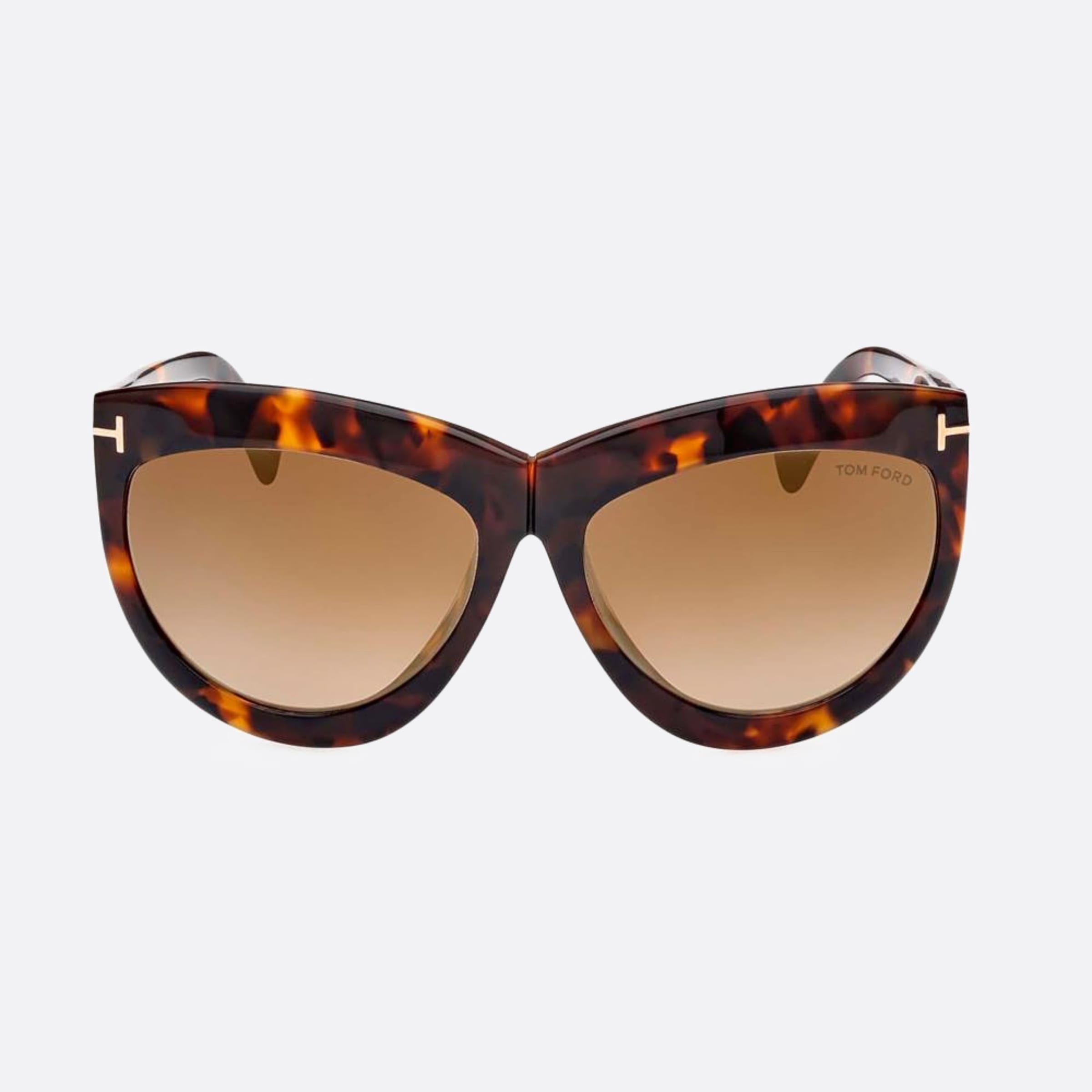Tom 59mm Ford Doris 53g Havana Cat Eye Women Sunglasses - Main View