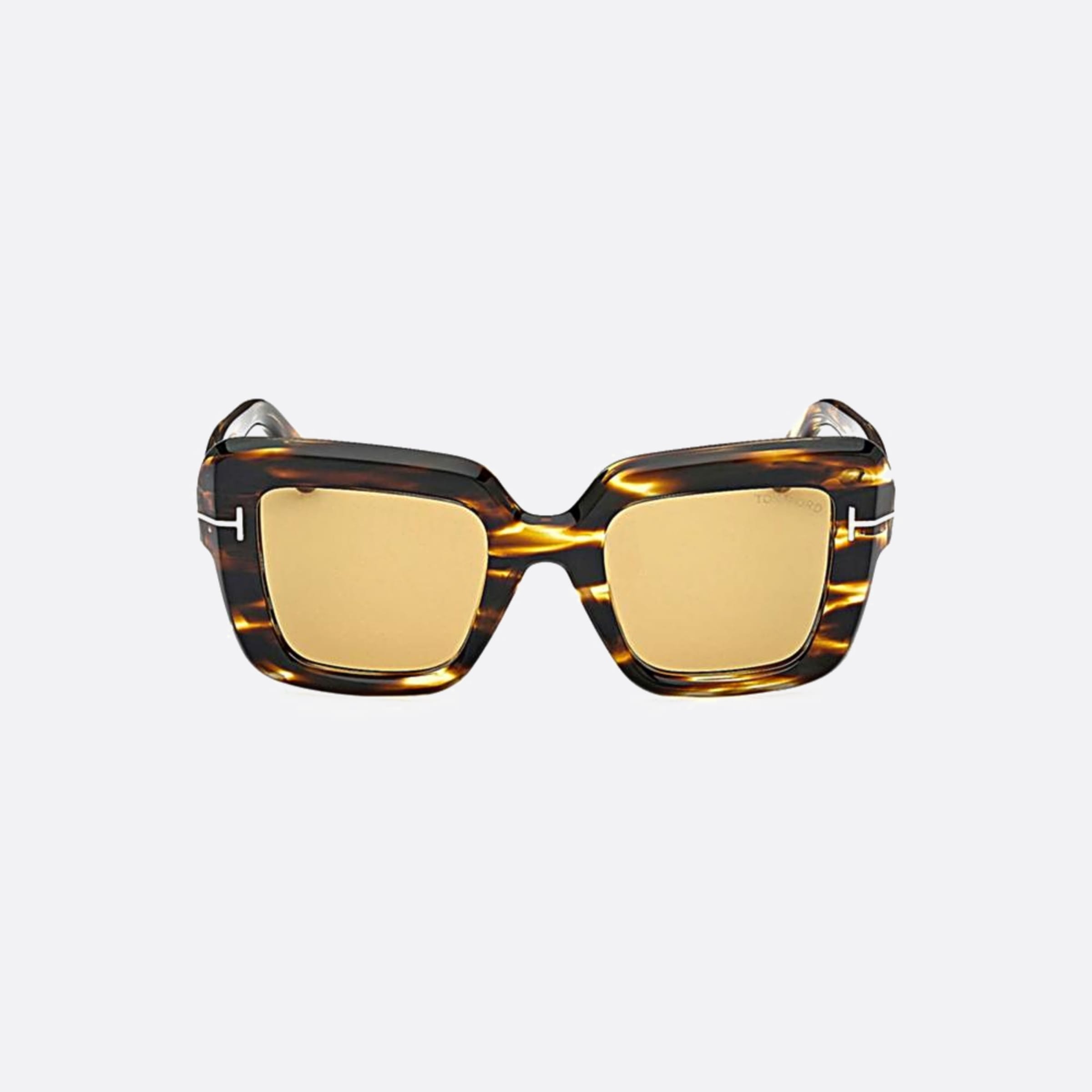 Tom 50mm Ford Esme Ft1157 52e Havana Oversize Women Sunglasses - Main View