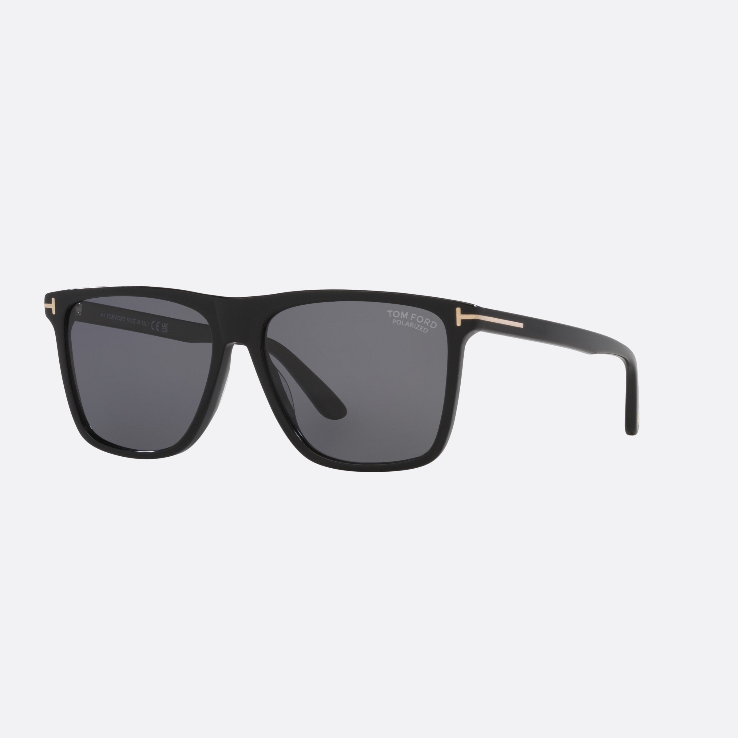 Tom 59mm Ford Fletcher Black Square Men Sunglasses - Main View