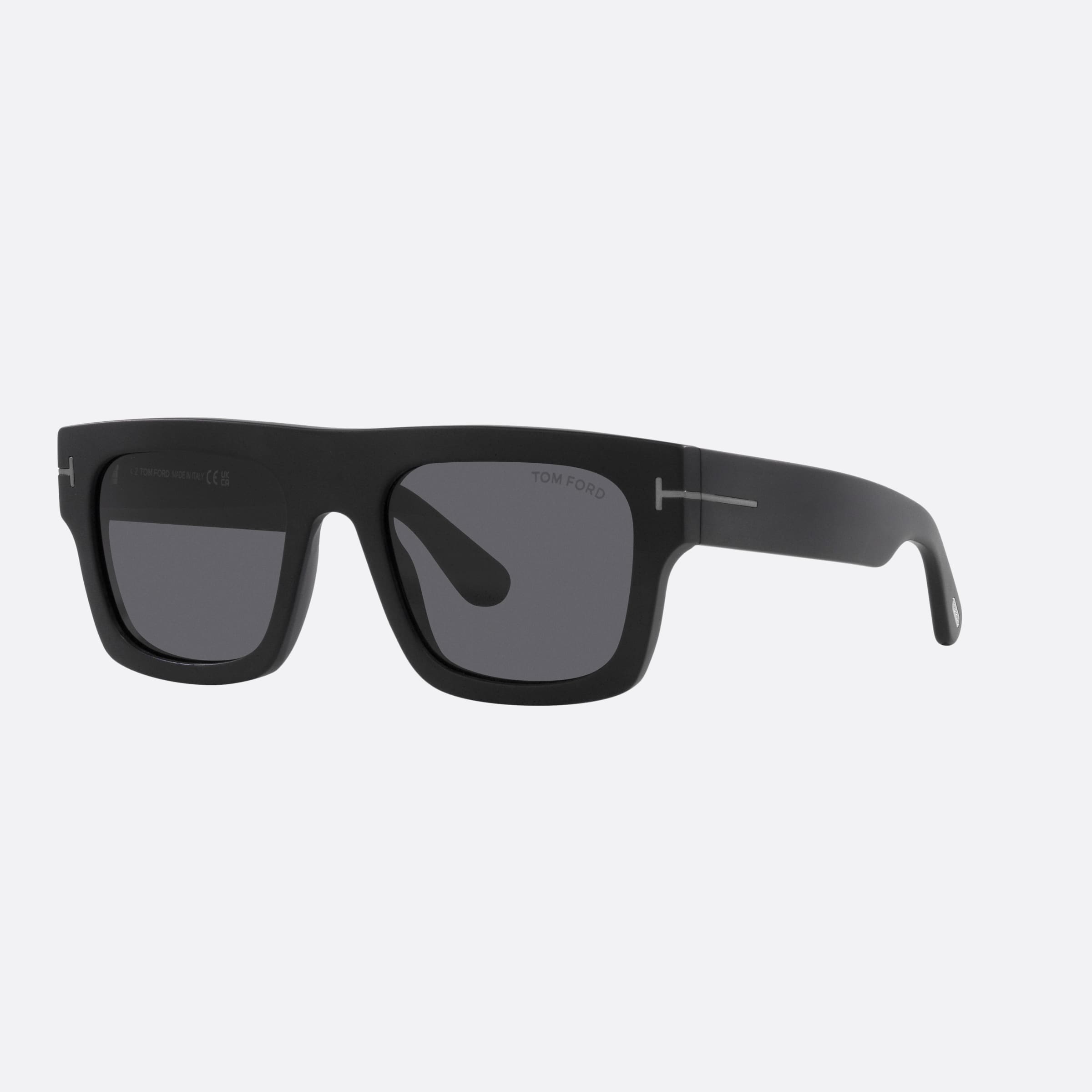 Tom 53mm Ford Ft0711 Black Square Men Sunglasses - Main View