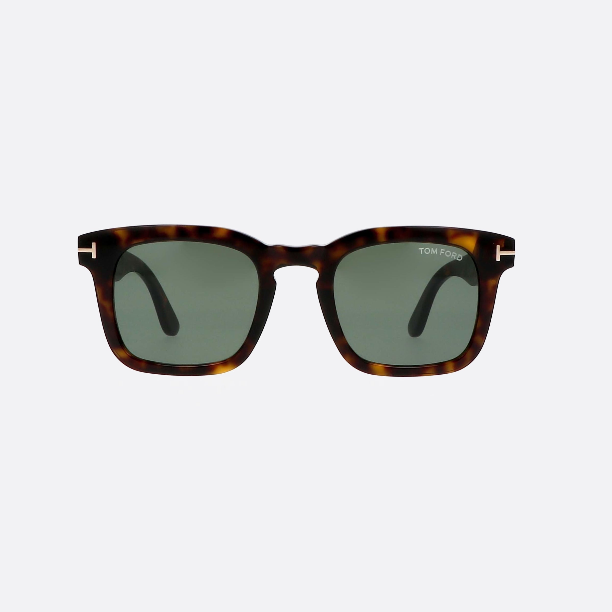 Tom 48mm Ford Ft0751 52n Tortoise Rectangle Men Sunglasses - Side View